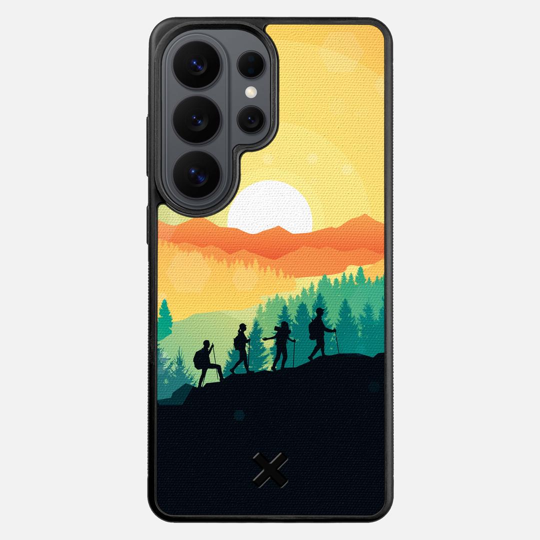 Expedition Case for the Samsung Galaxy S26 Ultra featuring a UV Printed Cotton Canvas backer with the Keyway X Mark#Phone Model_Galaxy S26 Ultra