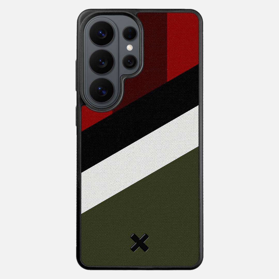 Highland Case for the Samsung Galaxy S26 Ultra featuring a UV Printed Cotton Canvas backer with the Keyway X Mark#Phone Model_Galaxy S26 Ultra