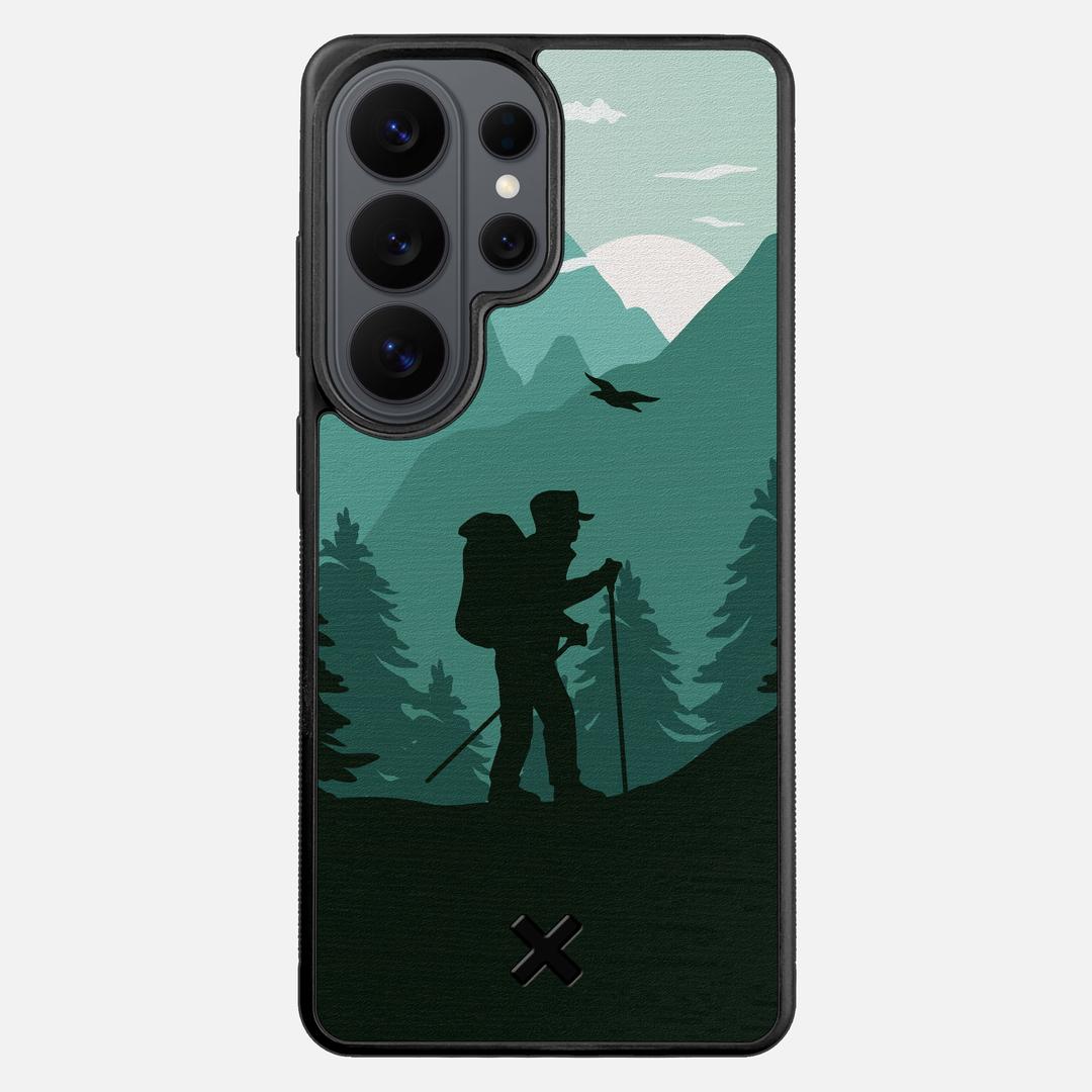 Hiker - Printed Wood Phone Case