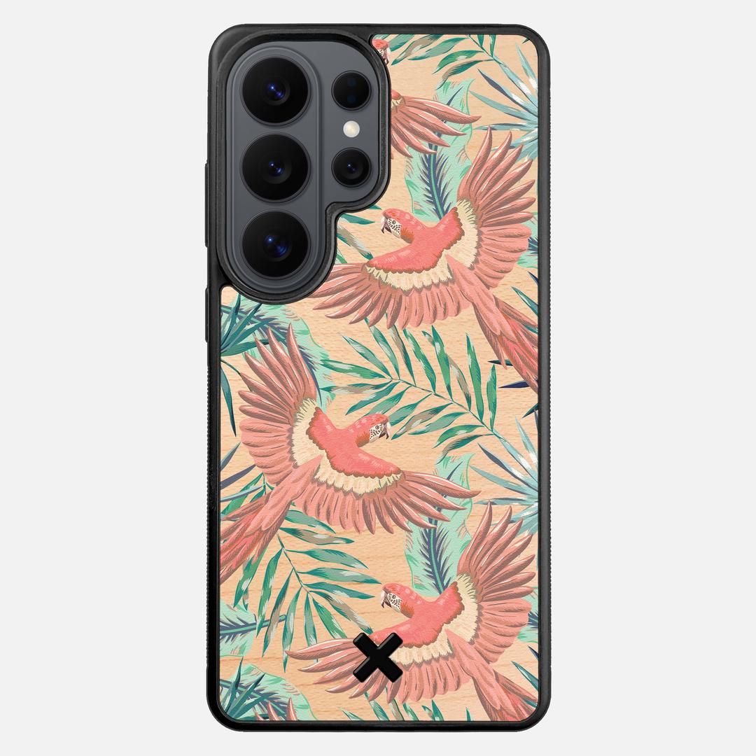 Paradise Case for the Samsung Galaxy S26 Ultra featuring a UV Printed Maple Wood backer with the Keyway X Mark#Phone Model_Galaxy S26 Ultra