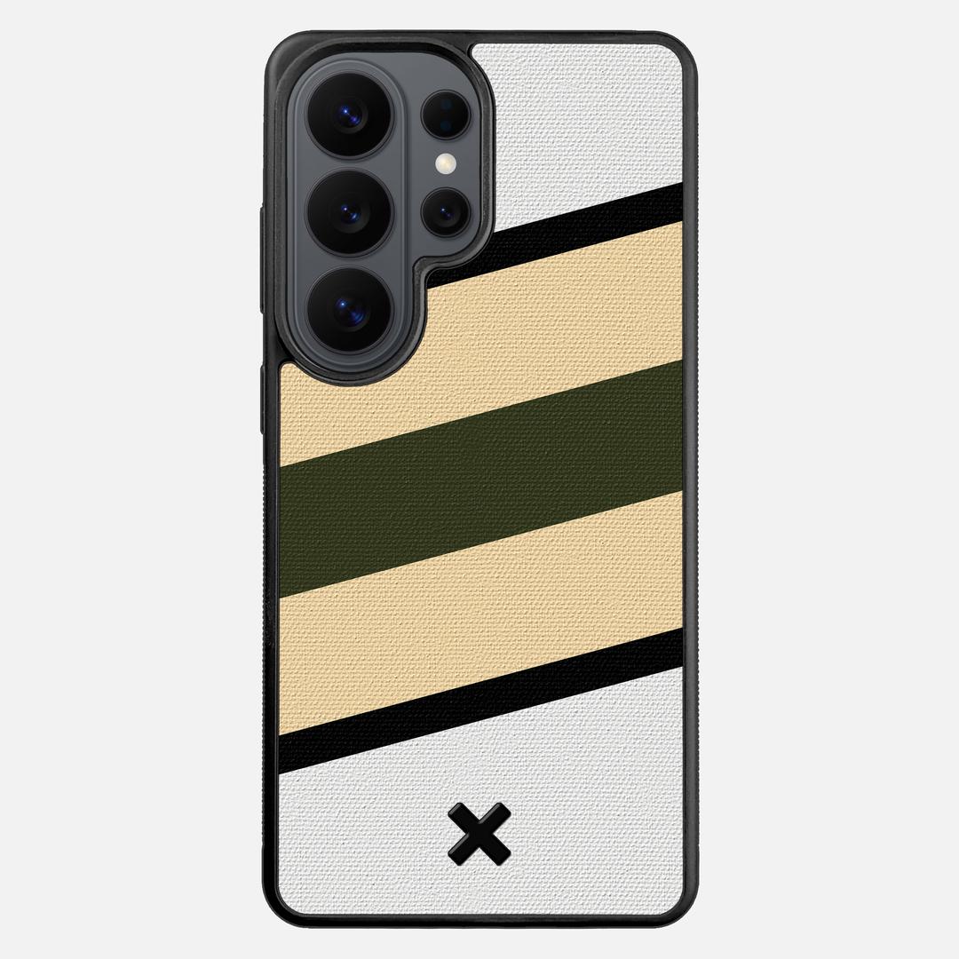 Ridge Case for the Samsung Galaxy S26 Ultra featuring a UV Printed Cotton Canvas backer with the Keyway X Mark#Phone Model_Galaxy S26 Ultra