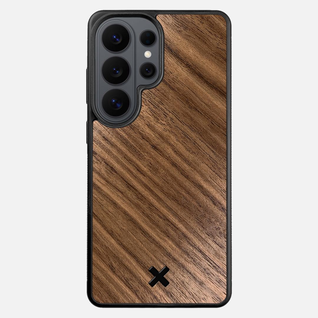 Walnut Pure Case for the Samsung Galaxy S26 Ultra featuring a Walnut Wood backer with the Keyway X Mark#Phone Model_Galaxy S26 Ultra
