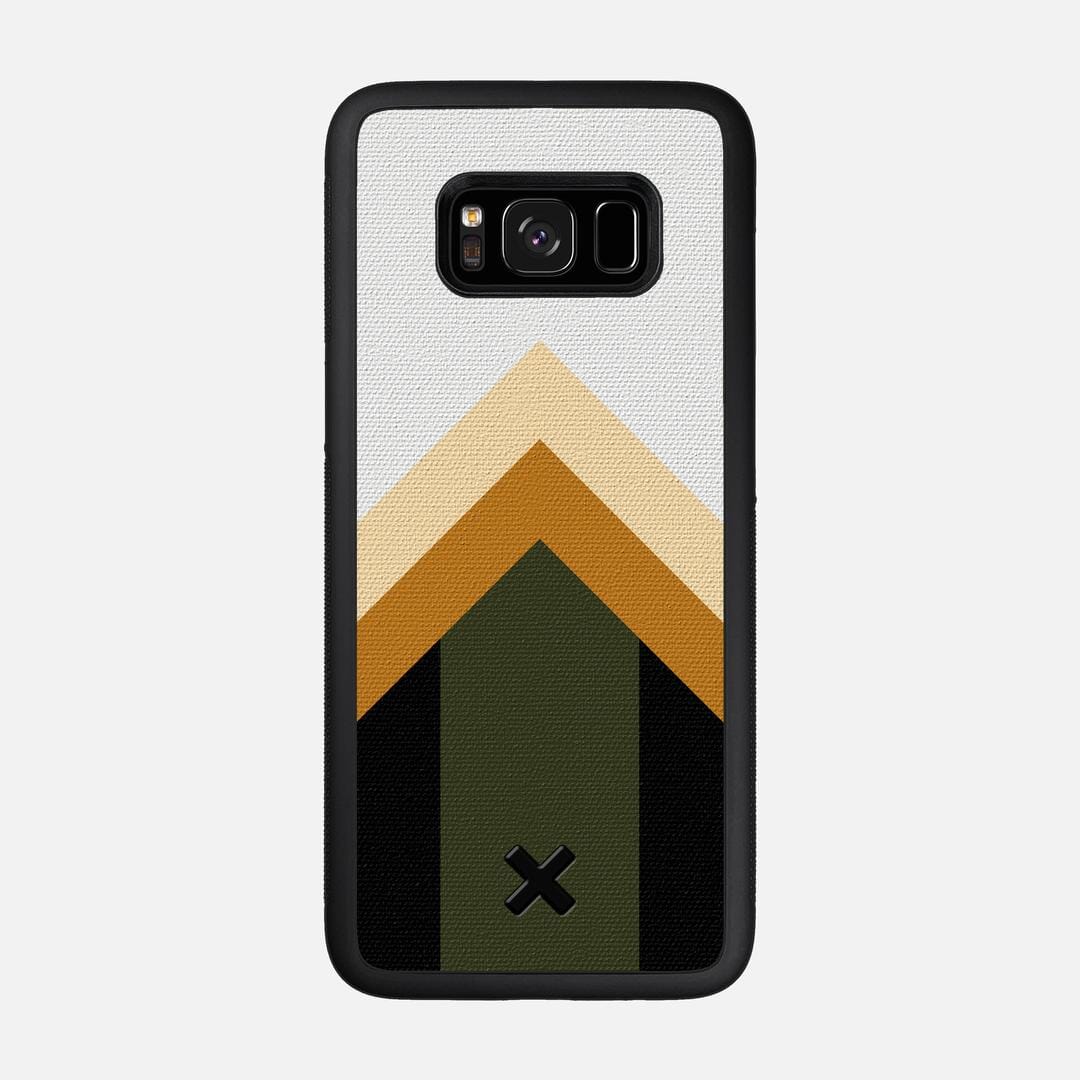 Ascent Case for the Samsung Galaxy S8 featuring a UV Printed Cotton Canvas backer with the Keyway X Mark#Phone Model_Galaxy S8