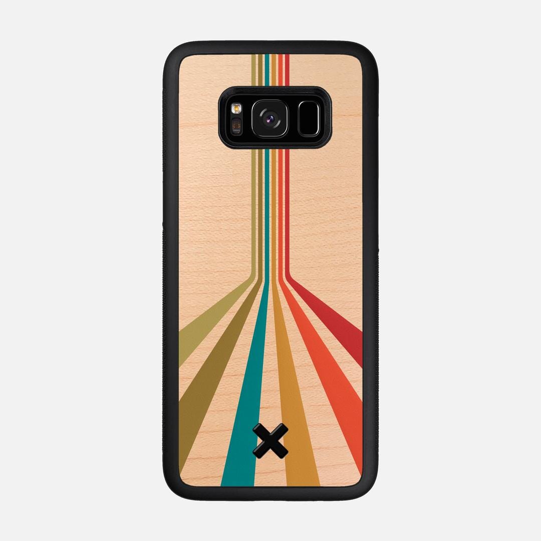 Beam Case for the Samsung Galaxy S8 featuring a UV Printed Maple Wood backer with the Keyway X Mark#Phone Model_Galaxy S8