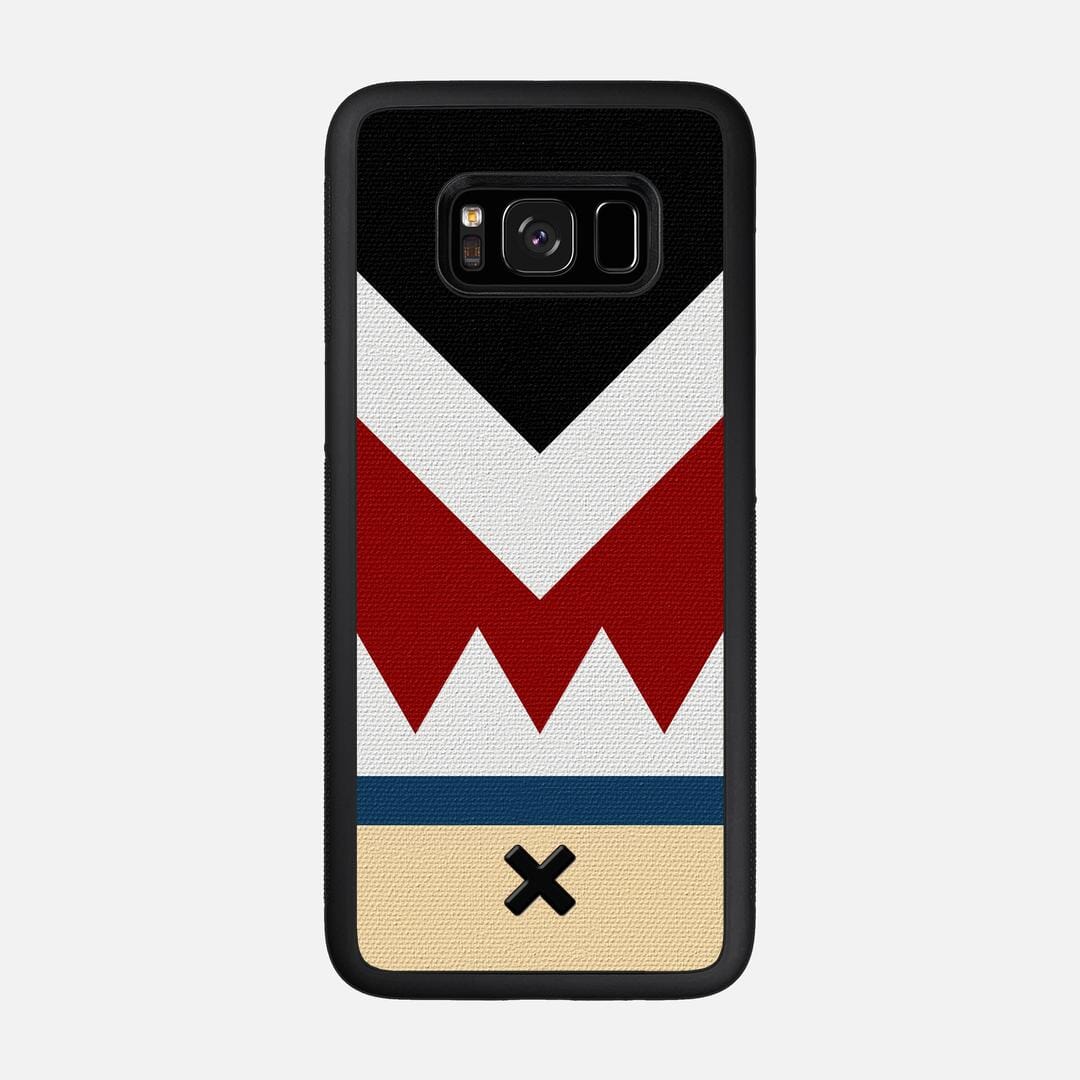 Cove Case for the Samsung Galaxy S8 featuring a UV Printed Cotton Canvas backer with the Keyway X Mark#Phone Model_Galaxy S8