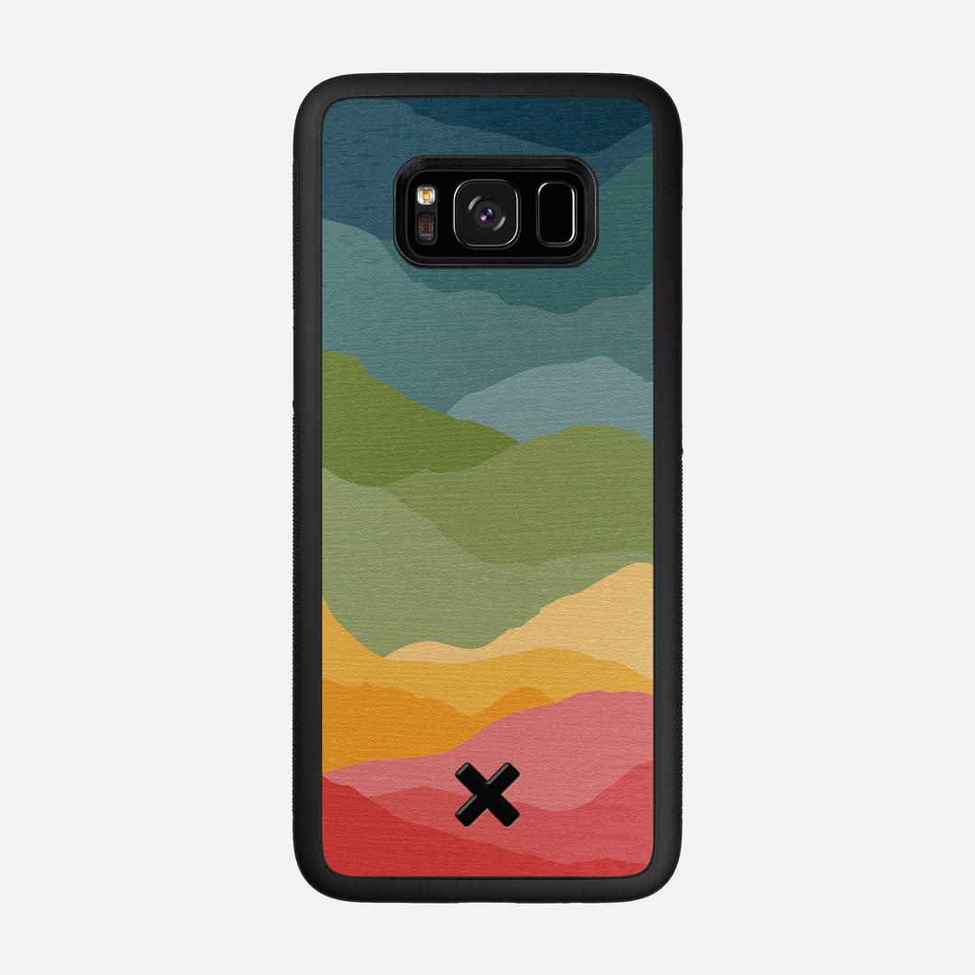 Gamut Case for the Samsung Galaxy S8 featuring a UV Printed Wenge Wood backer with the Keyway X Mark#Phone Model_Galaxy S8