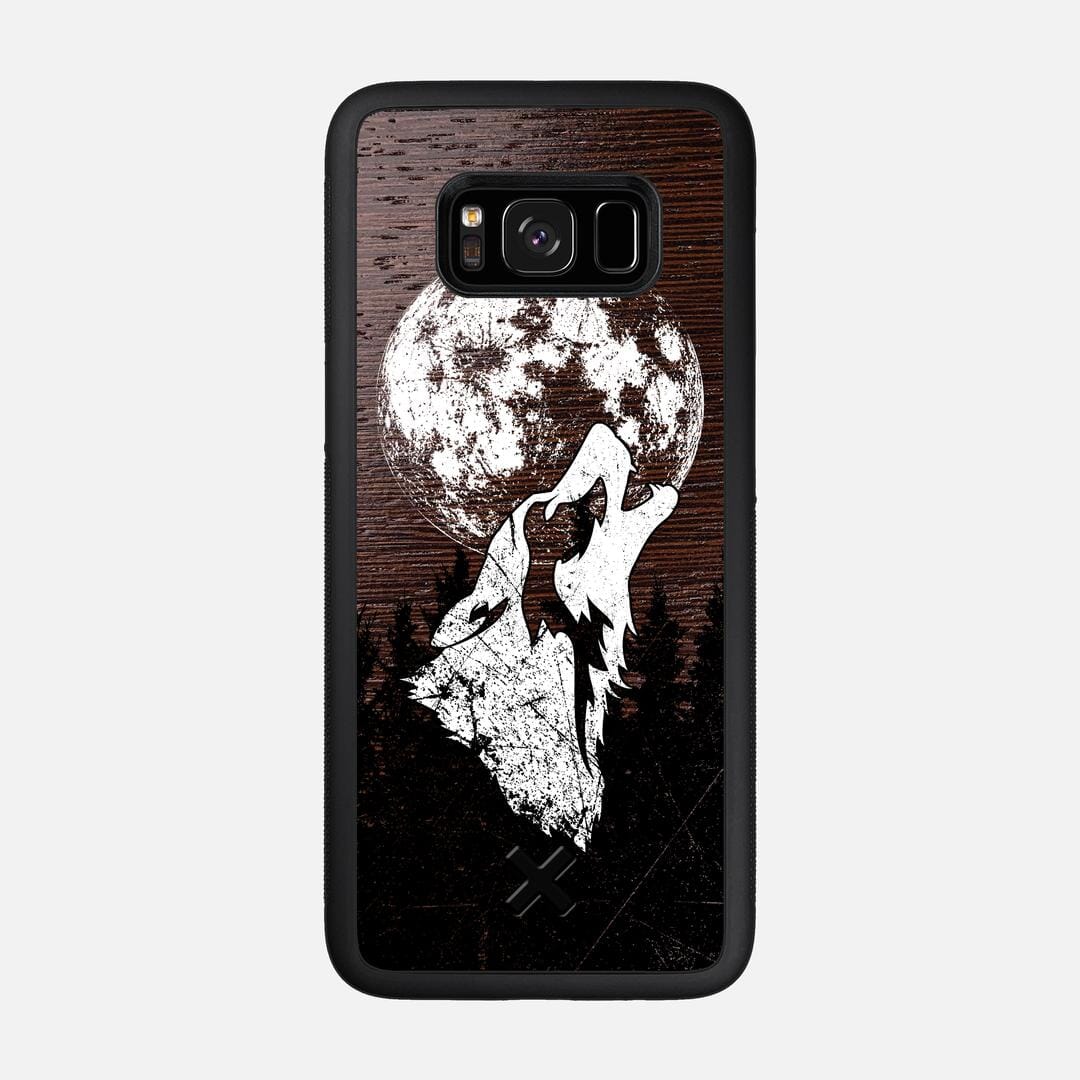 Howl Case for the Samsung Galaxy S8 featuring a UV Printed Wenge Wood backer with the Keyway X Mark#Phone Model_Galaxy S8