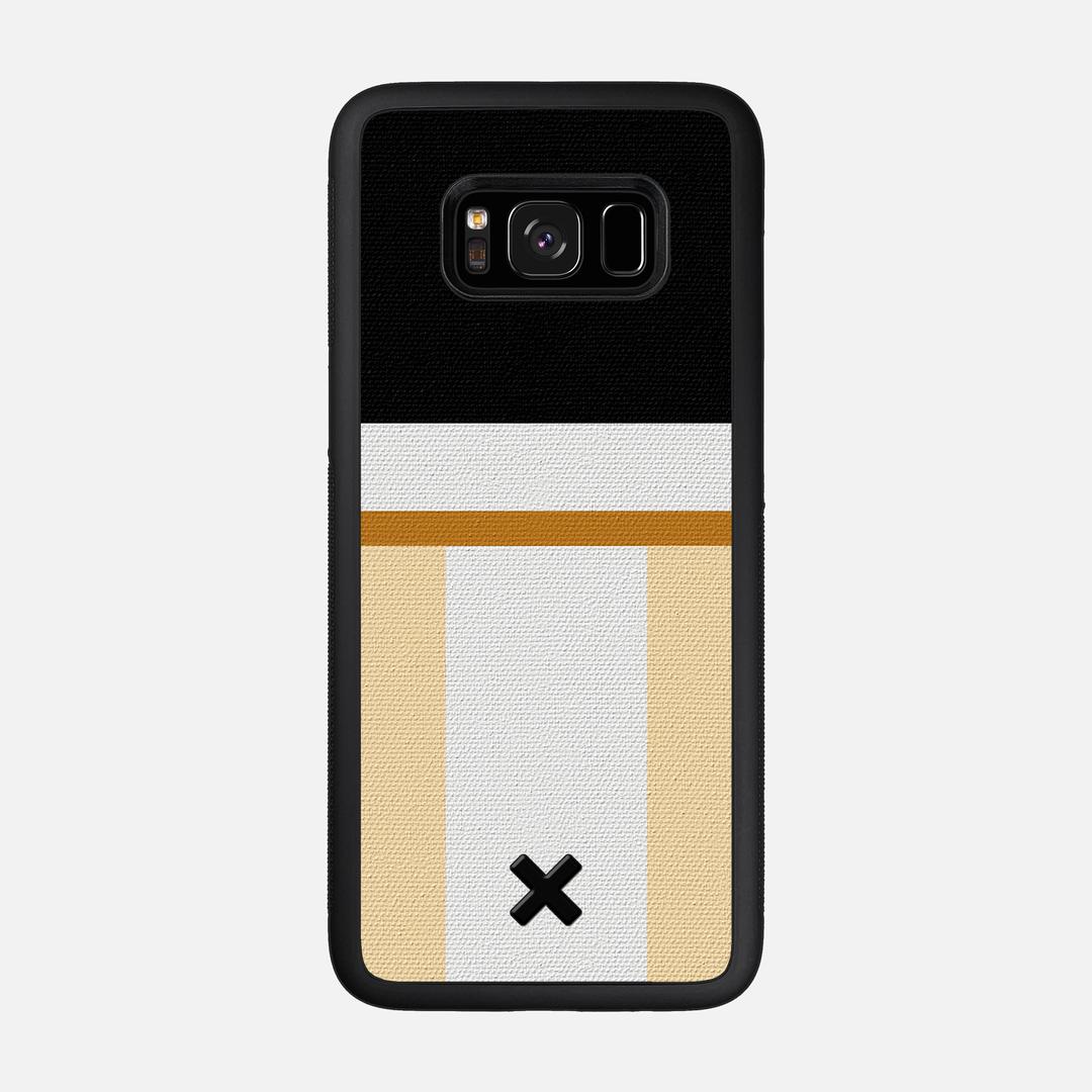 Isle Case for the Samsung Galaxy S8 featuring a UV Printed Cotton Canvas backer with the Keyway X Mark#Phone Model_Galaxy S8