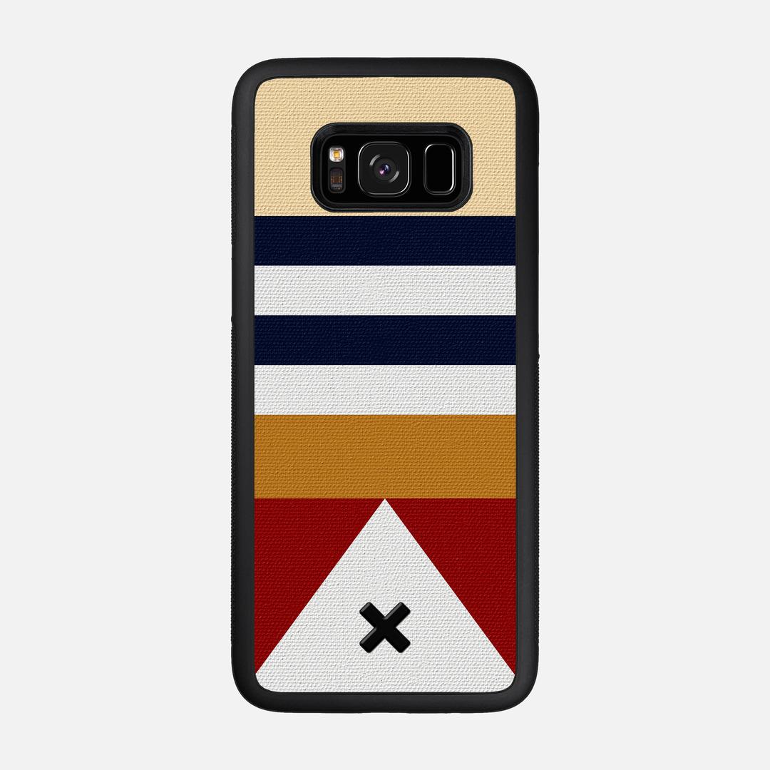 Lodge Case for the Samsung Galaxy S8 featuring a UV Printed Cotton Canvas backer with the Keyway X Mark#Phone Model_Galaxy S8