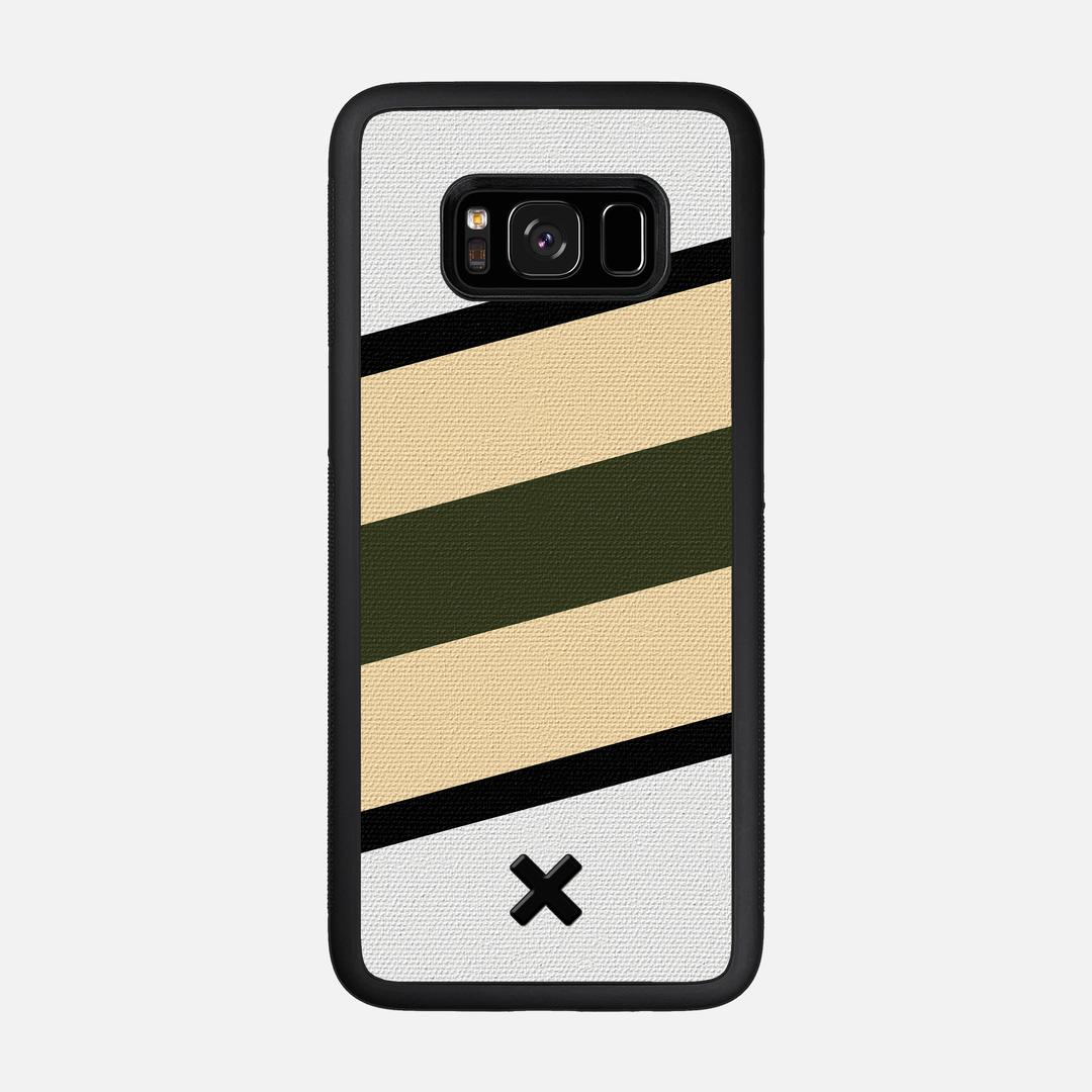 Ridge Case for the Samsung Galaxy S8 featuring a UV Printed Cotton Canvas backer with the Keyway X Mark#Phone Model_Galaxy S8