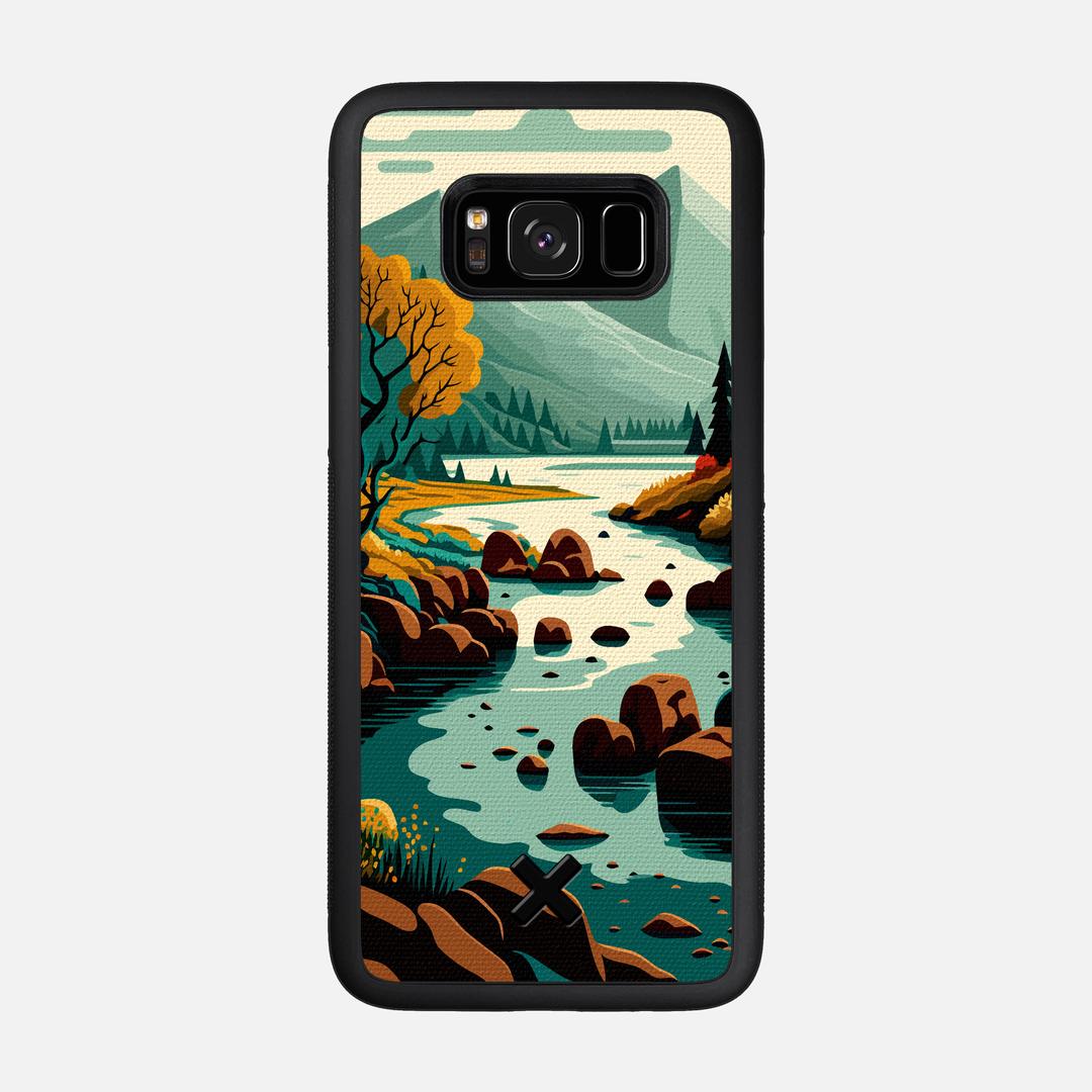 Sanctuary Case for the Samsung Galaxy S8 featuring a UV Printed Cotton Canvas backer with the Keyway X Mark#Phone Model_Galaxy S8