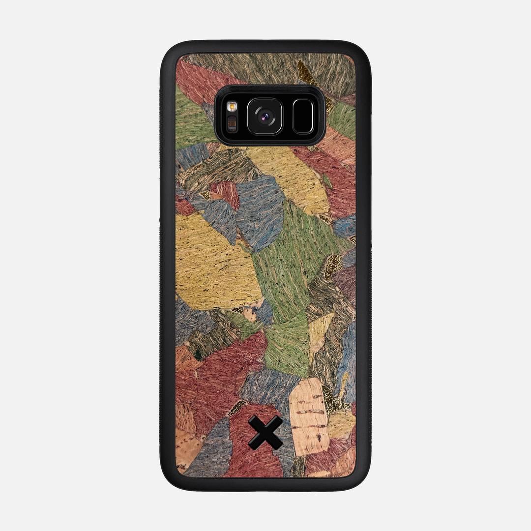 Terrazzo Cork Case for the Samsung Galaxy S8 featuring a Genuine Cork backer with the Keyway X Mark#Phone Model_Galaxy S8