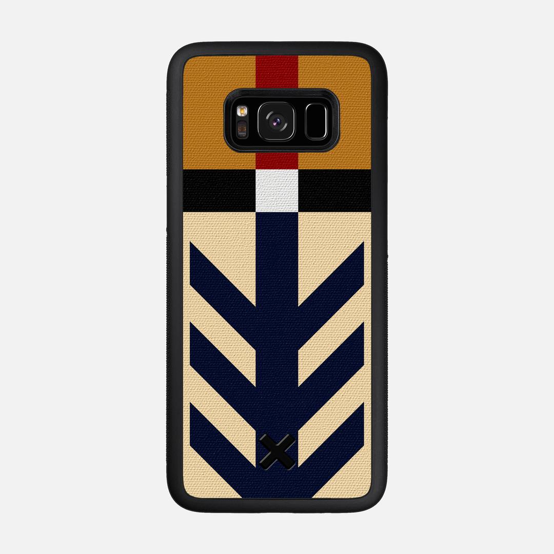 Trail Case for the Samsung Galaxy S8 featuring a UV Printed Cotton Canvas backer with the Keyway X Mark#Phone Model_Galaxy S8