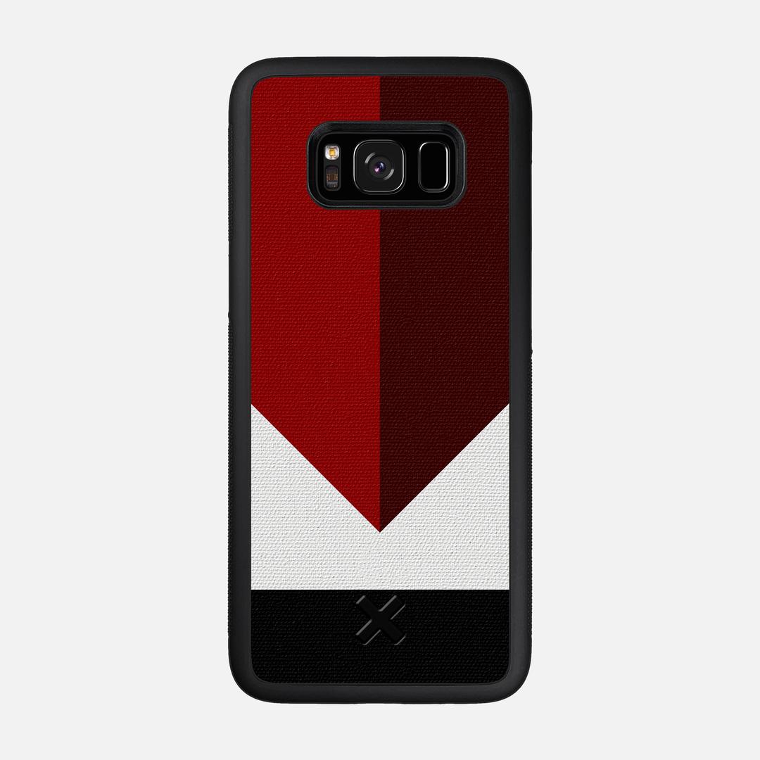 Valley Case for the Samsung Galaxy S8 featuring a UV Printed Cotton Canvas backer with the Keyway X Mark#Phone Model_Galaxy S8