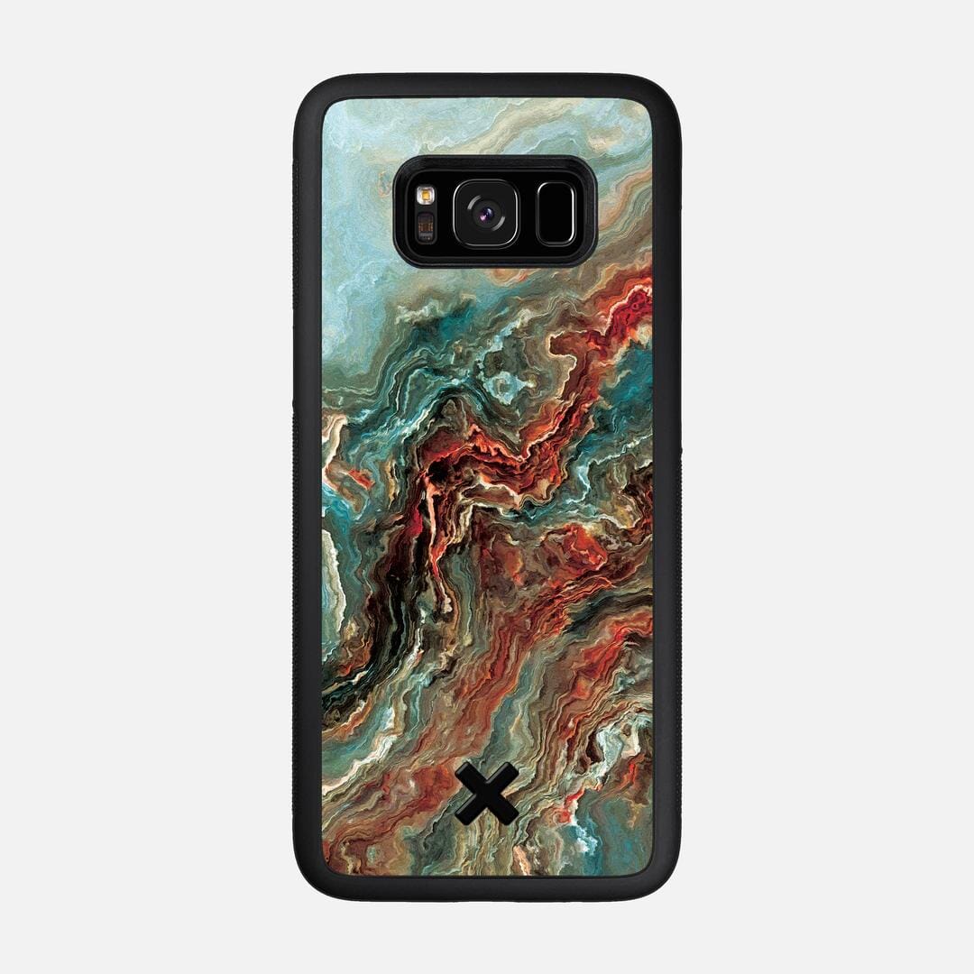 Verona Case for the Samsung Galaxy S8 featuring a UV Printed Wenge Wood backer with the Keyway X Mark#Phone Model_Galaxy S8