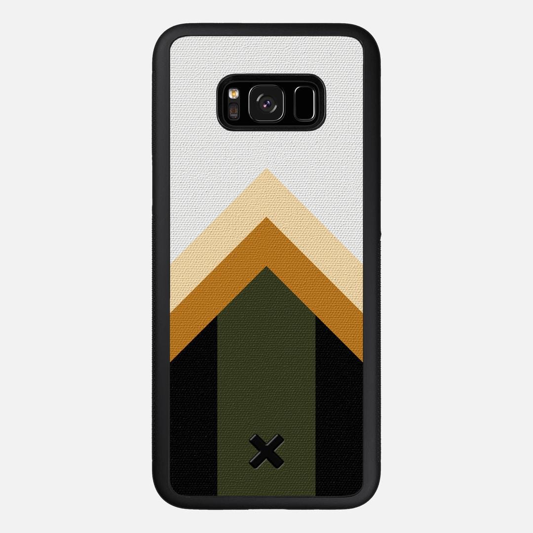 Ascent Case for the Samsung Galaxy S8 Plus featuring a UV Printed Cotton Canvas backer with the Keyway X Mark#Phone Model_Galaxy S8 Plus