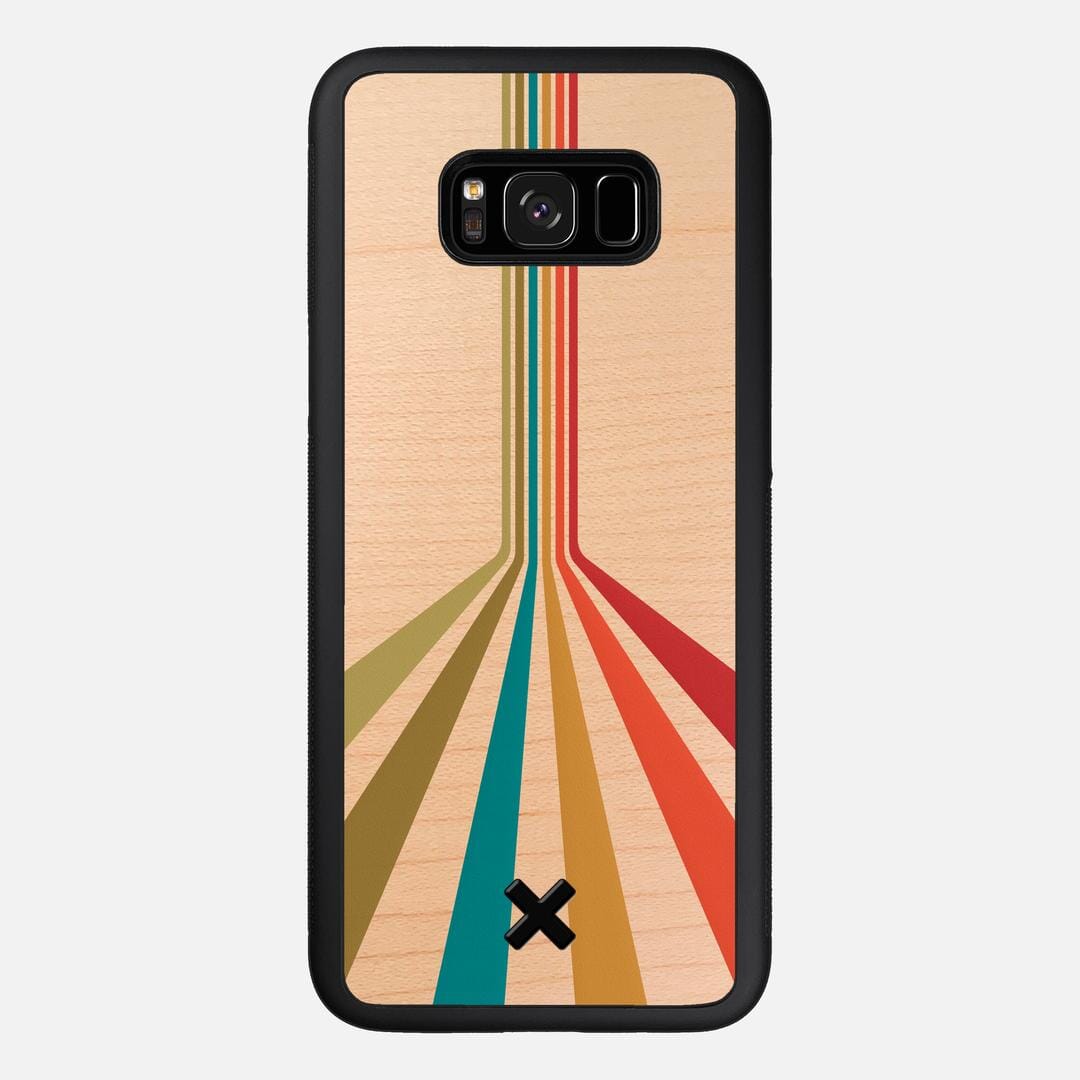 Beam Case for the Samsung Galaxy S8 Plus featuring a UV Printed Maple Wood backer with the Keyway X Mark#Phone Model_Galaxy S8 Plus