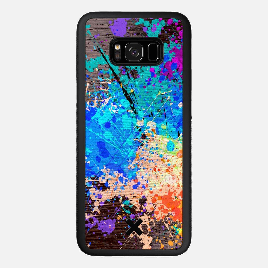 Chroma Case for the Samsung Galaxy S8 Plus featuring a UV Printed Wenge Wood backer with the Keyway X Mark#Phone Model_Galaxy S8 Plus