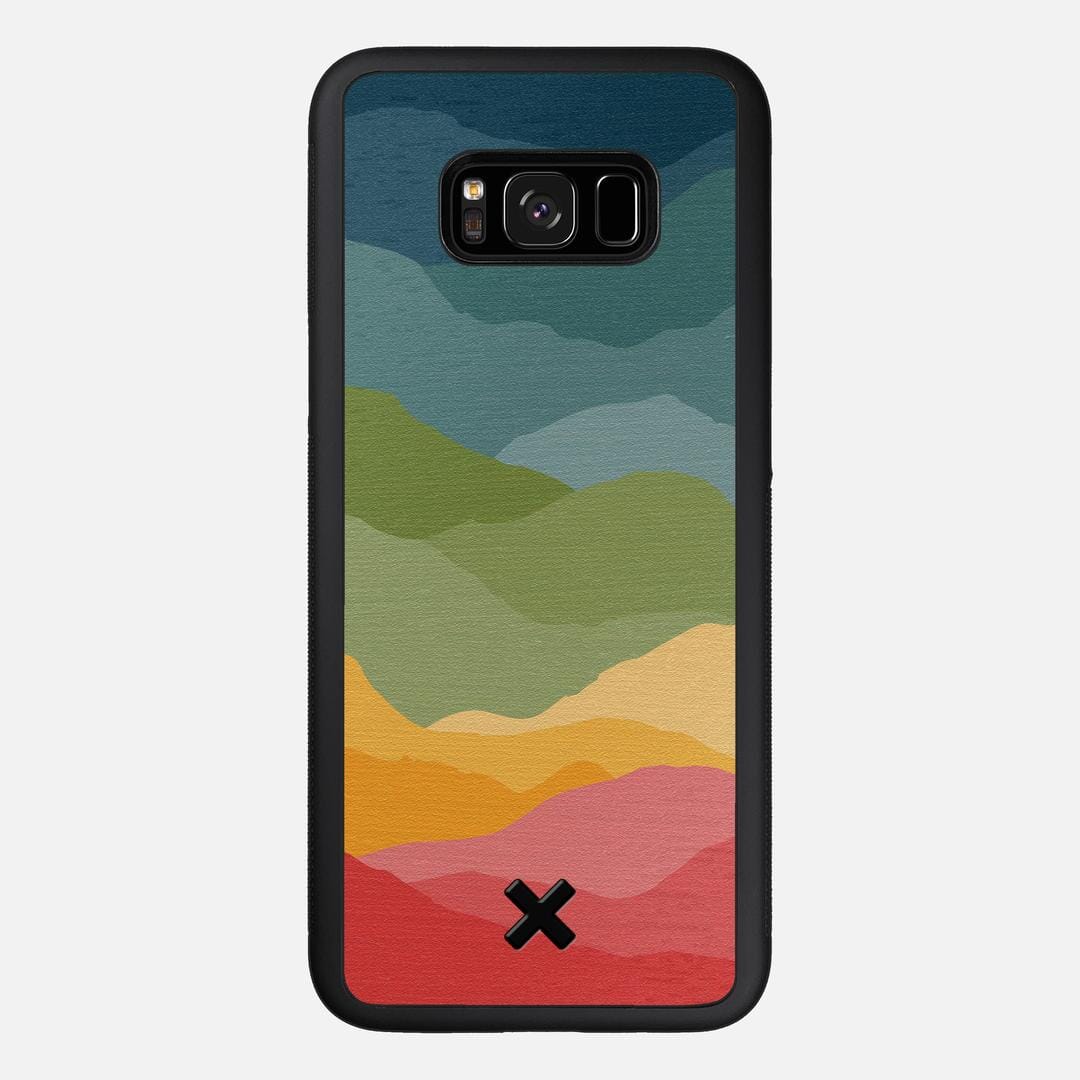 Gamut Case for the Samsung Galaxy S8 Plus featuring a UV Printed Wenge Wood backer with the Keyway X Mark#Phone Model_Galaxy S8 Plus