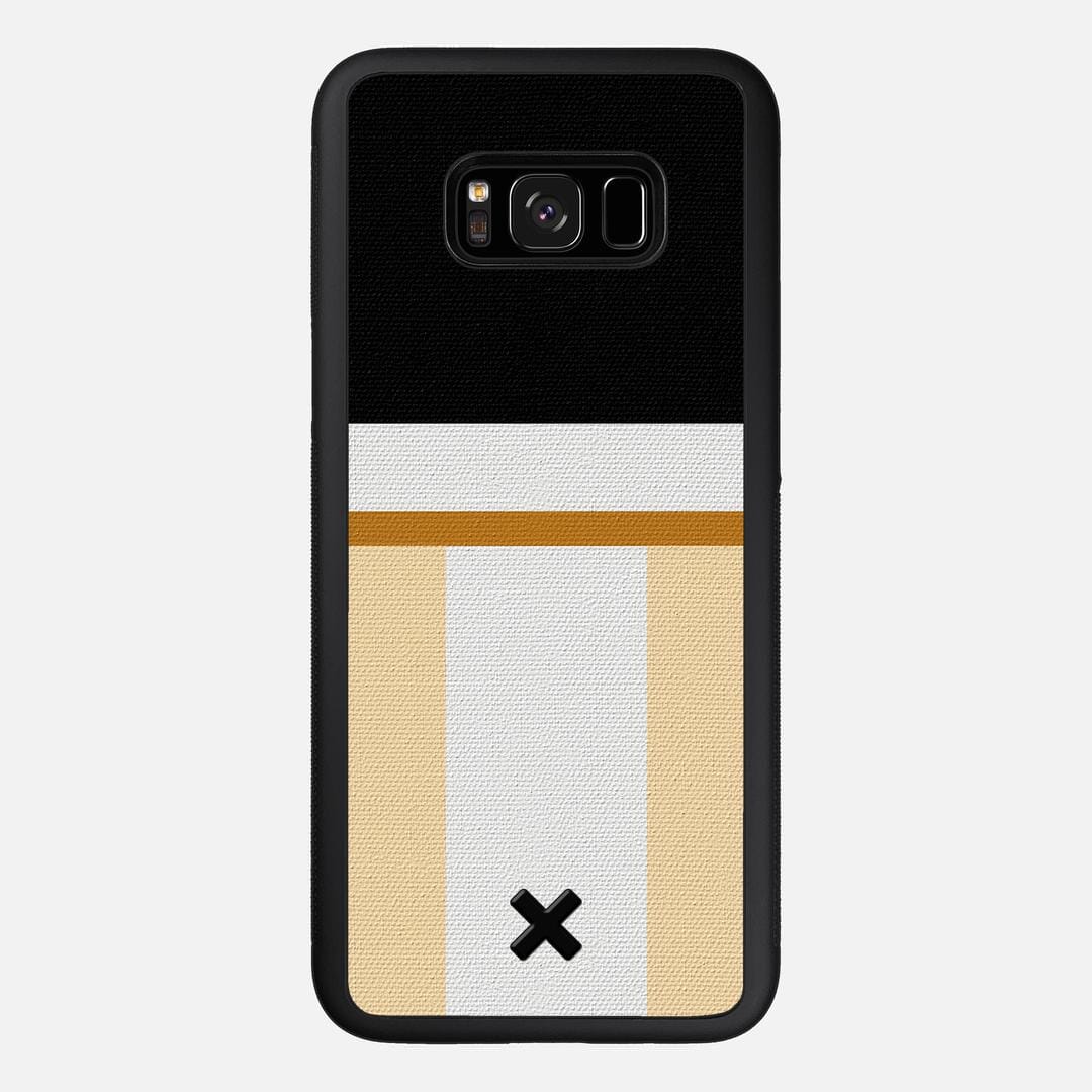 Isle Case for the Samsung Galaxy S8 Plus featuring a UV Printed Cotton Canvas backer with the Keyway X Mark#Phone Model_Galaxy S8 Plus