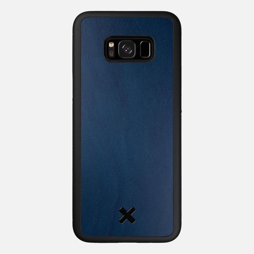 Midnight Leather Case for the Samsung Galaxy S8 Plus featuring a Genuine Leather backer with the Keyway X Mark#Phone Model_Galaxy S8 Plus