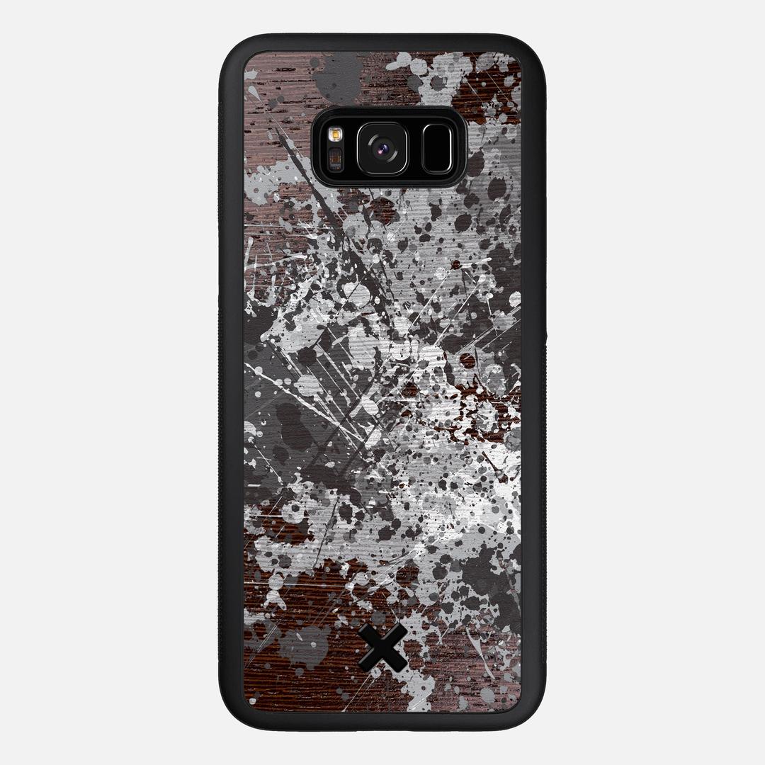 Mono Case for the Samsung Galaxy S8 Plus featuring a UV Printed Wenge Wood backer with the Keyway X Mark#Phone Model_Galaxy S8 Plus