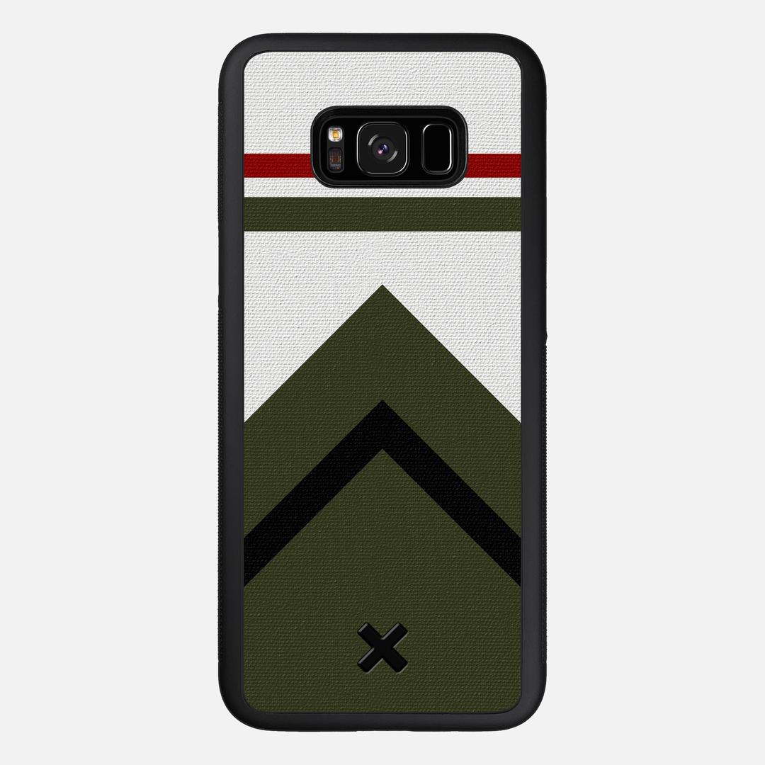 Peak Case for the Samsung Galaxy S8 Plus featuring a UV Printed Cotton Canvas backer with the Keyway X Mark#Phone Model_Galaxy S8 Plus