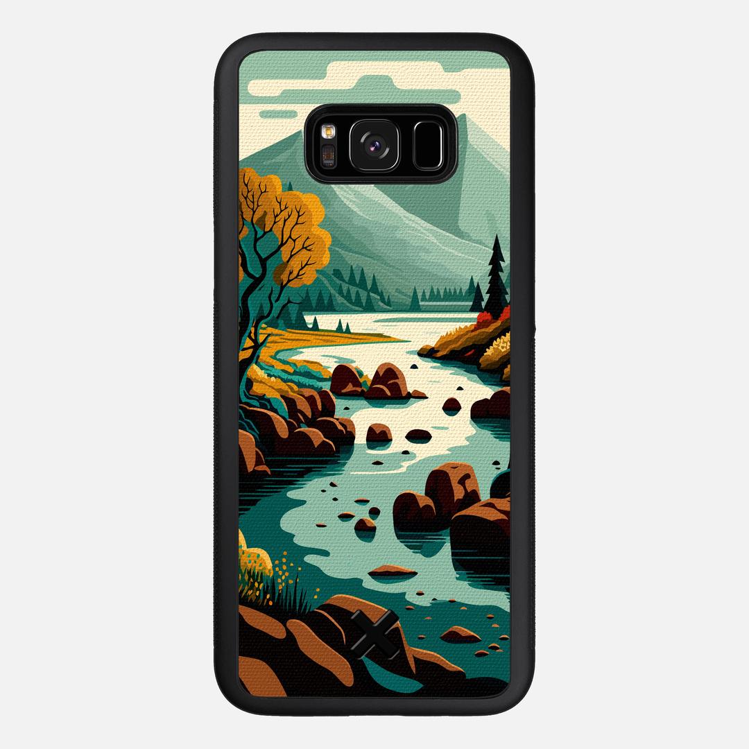 Sanctuary Case for the Samsung Galaxy S8 Plus featuring a UV Printed Cotton Canvas backer with the Keyway X Mark#Phone Model_Galaxy S8 Plus