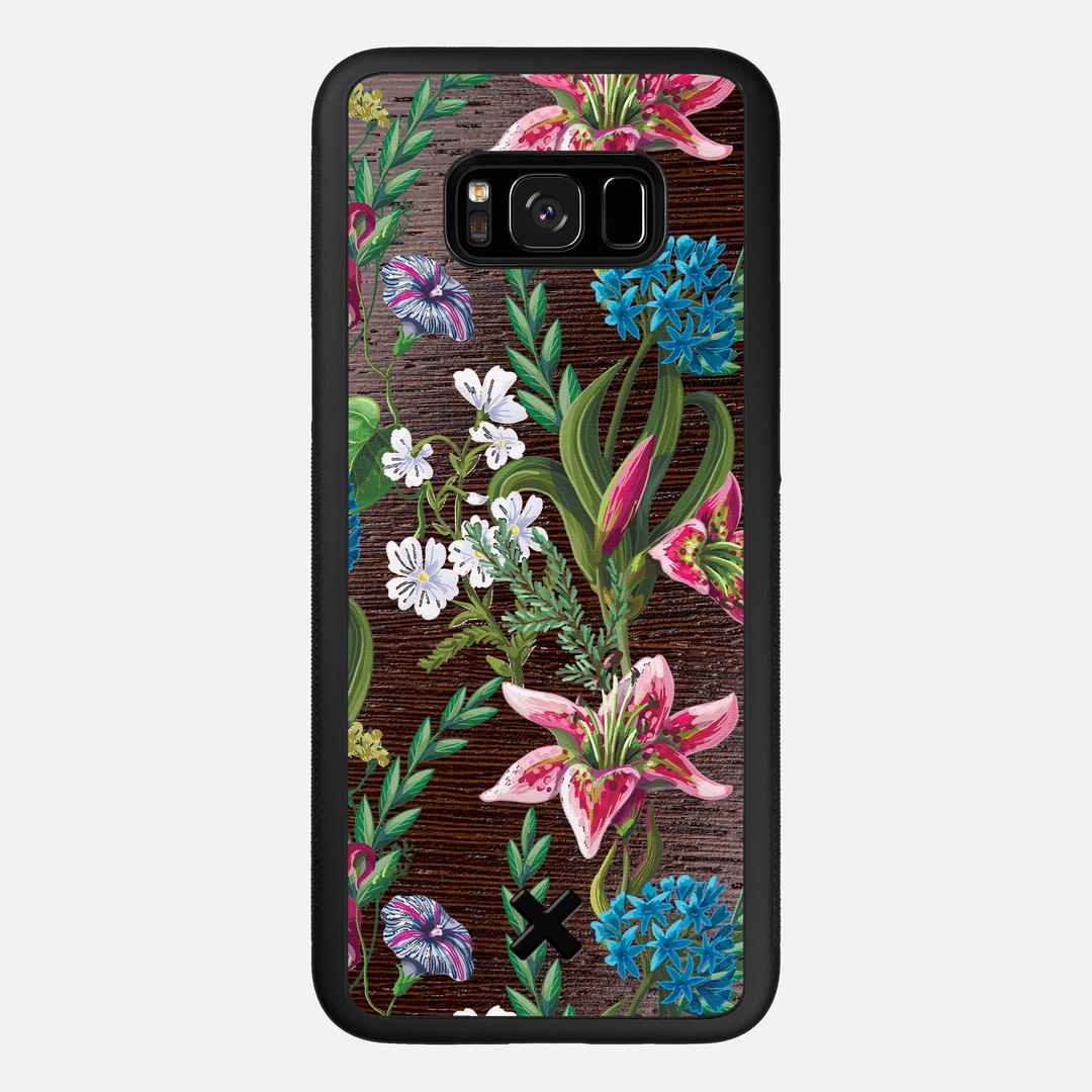 Stargazer Case for the Samsung Galaxy S8 Plus featuring a UV Printed Wenge Wood backer with the Keyway X Mark#Phone Model_Galaxy S8 Plus