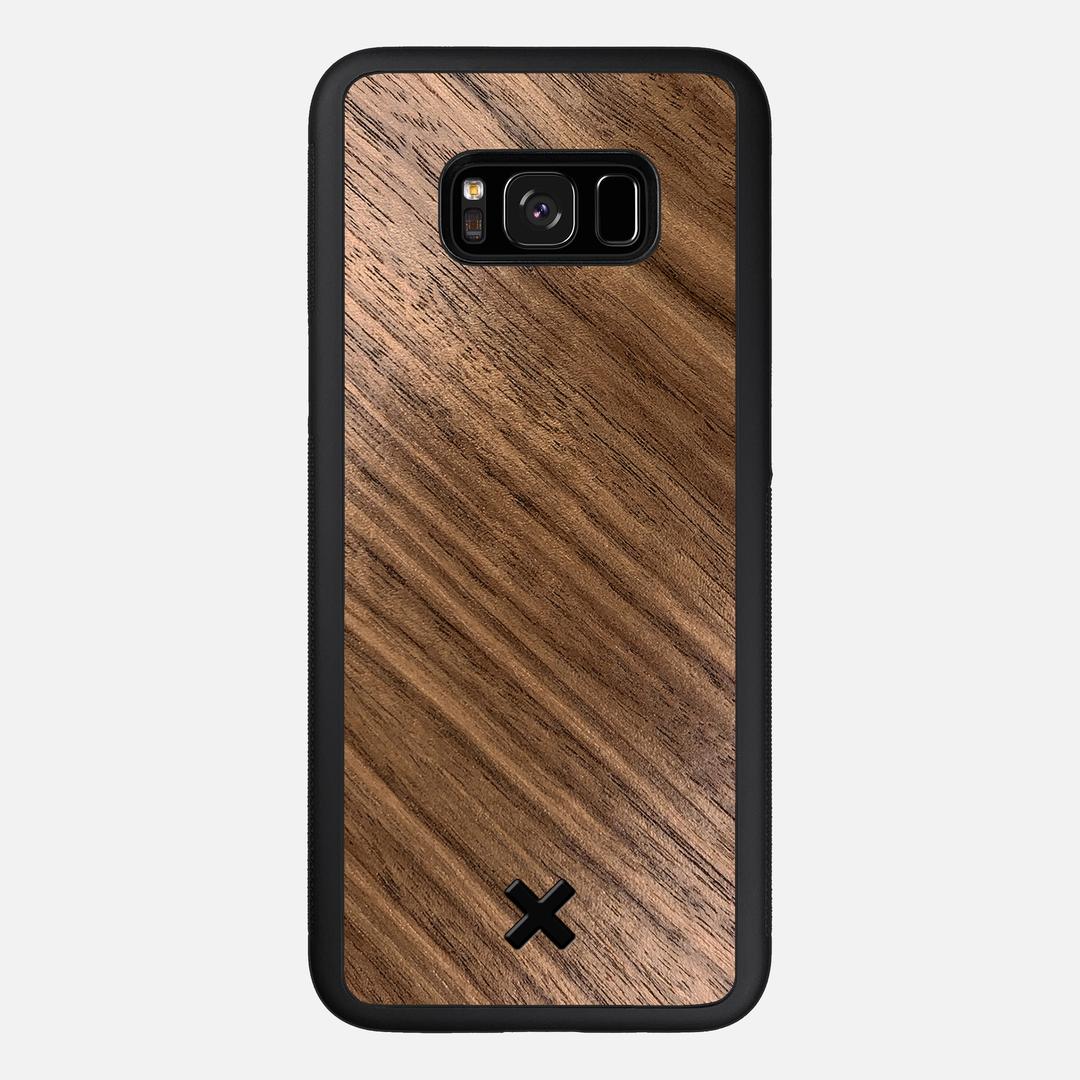 Walnut Pure Case for the Samsung Galaxy S8 Plus featuring a Walnut Wood backer with the Keyway X Mark#Phone Model_Galaxy S8 Plus