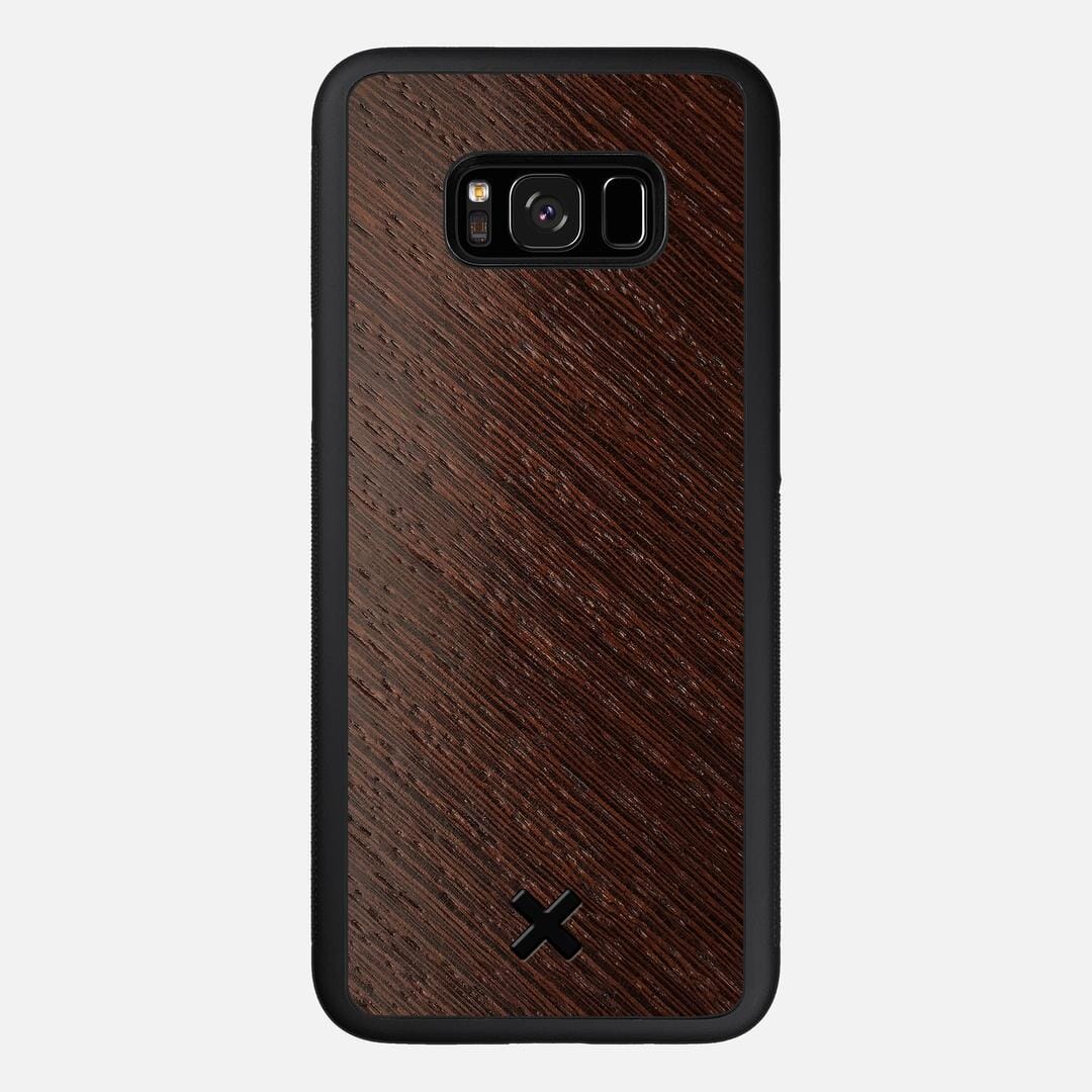 Wenge Pure Case for the Samsung Galaxy S8 Plus featuring a Wenge Wood backer with the Keyway X Mark#Phone Model_Galaxy S8 Plus