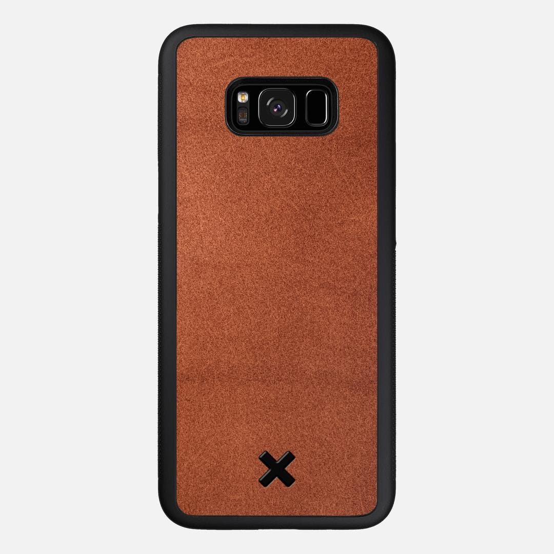 Whiskey Leather Case for the Samsung Galaxy S8 Plus featuring a Genuine Leather backer with the Keyway X Mark#Phone Model_Galaxy S8 Plus