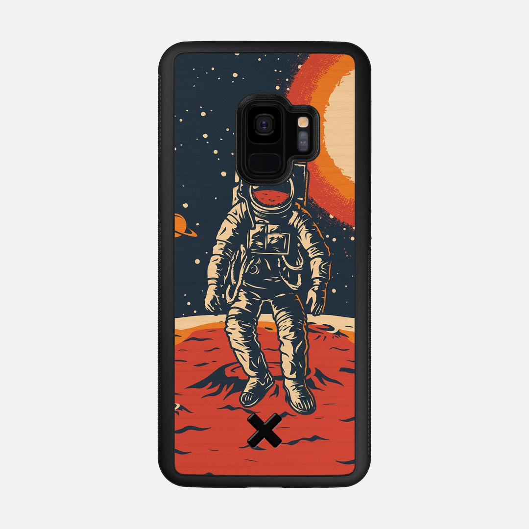 Cosmo Case for the Samsung Galaxy S9 featuring a UV Printed Wenge Wood backer with the Keyway X Mark#Phone Model_Galaxy S9