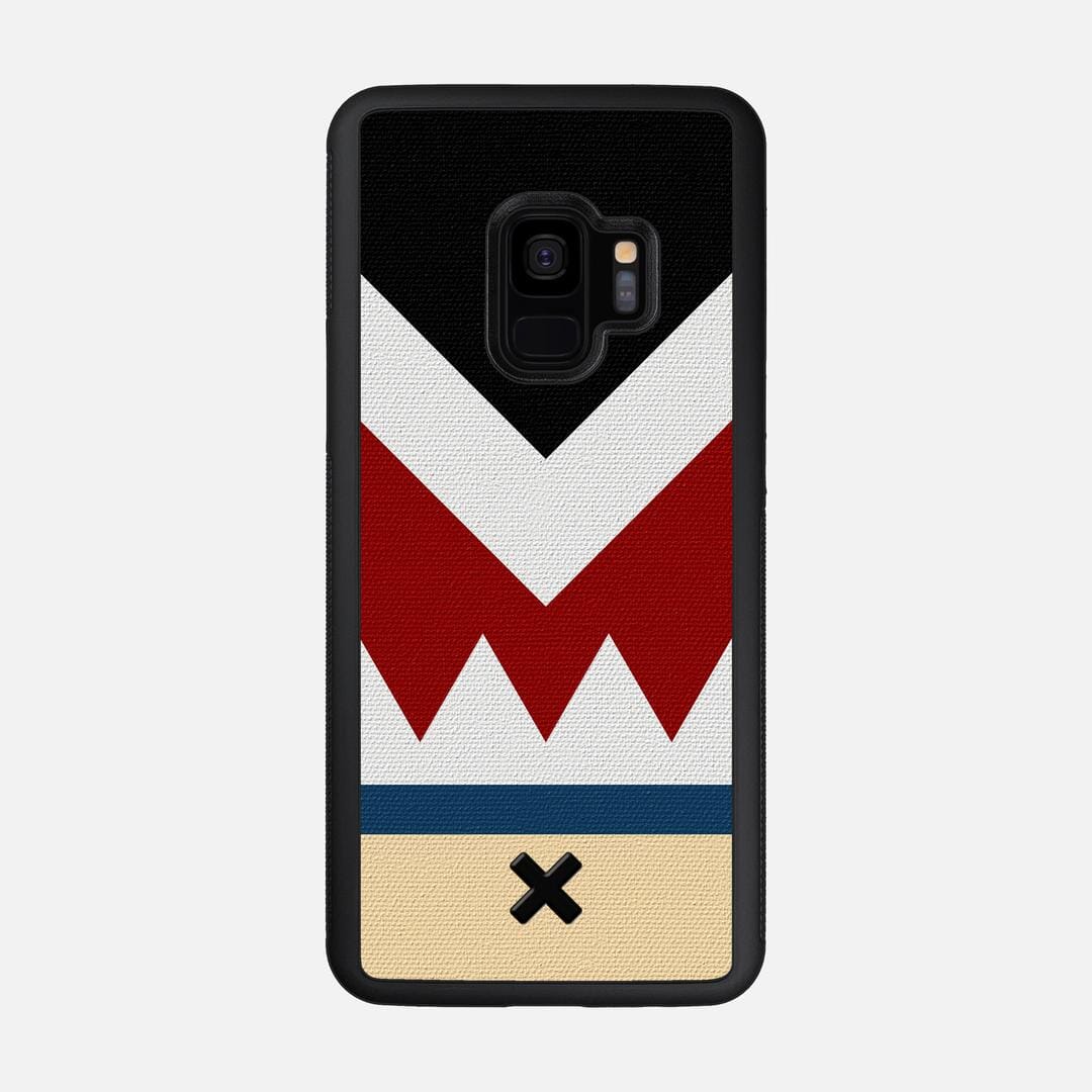 Cove Case for the Samsung Galaxy S9 featuring a UV Printed Cotton Canvas backer with the Keyway X Mark#Phone Model_Galaxy S9