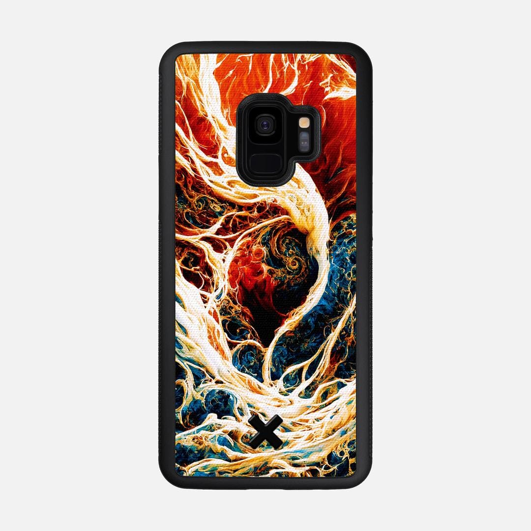 Evolve Case for the Samsung Galaxy S9 featuring a UV Printed Cotton Canvas backer with the Keyway X Mark#Phone Model_Galaxy S9