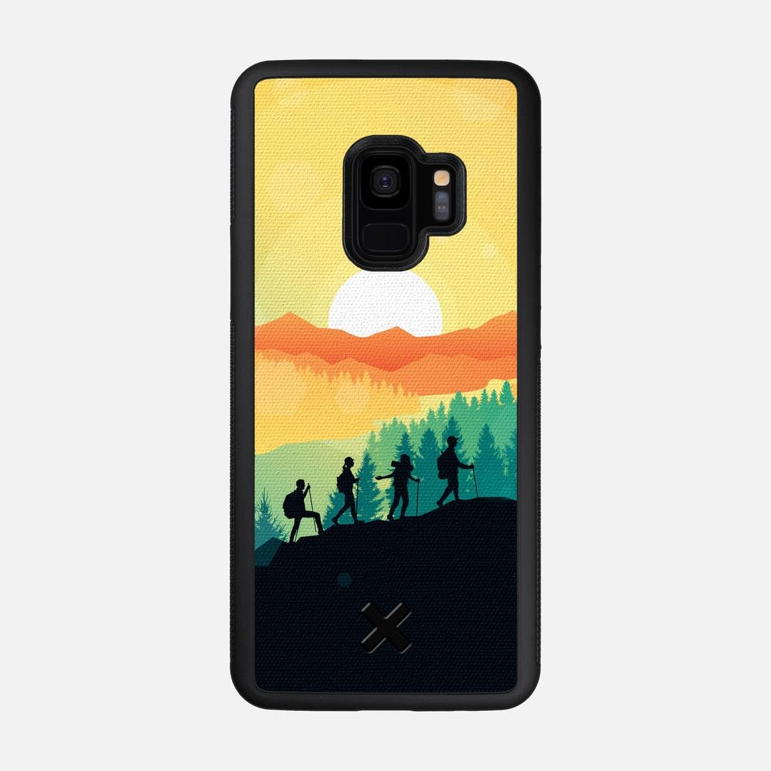 Expedition Case for the Samsung Galaxy S9 featuring a UV Printed Cotton Canvas backer with the Keyway X Mark#Phone Model_Galaxy S9