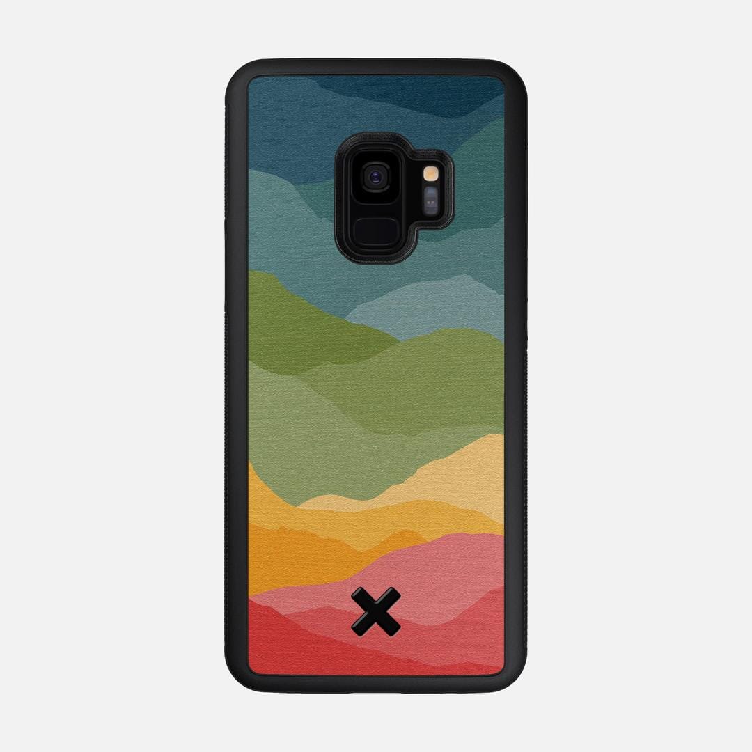 Gamut Case for the Samsung Galaxy S9 featuring a UV Printed Wenge Wood backer with the Keyway X Mark#Phone Model_Galaxy S9
