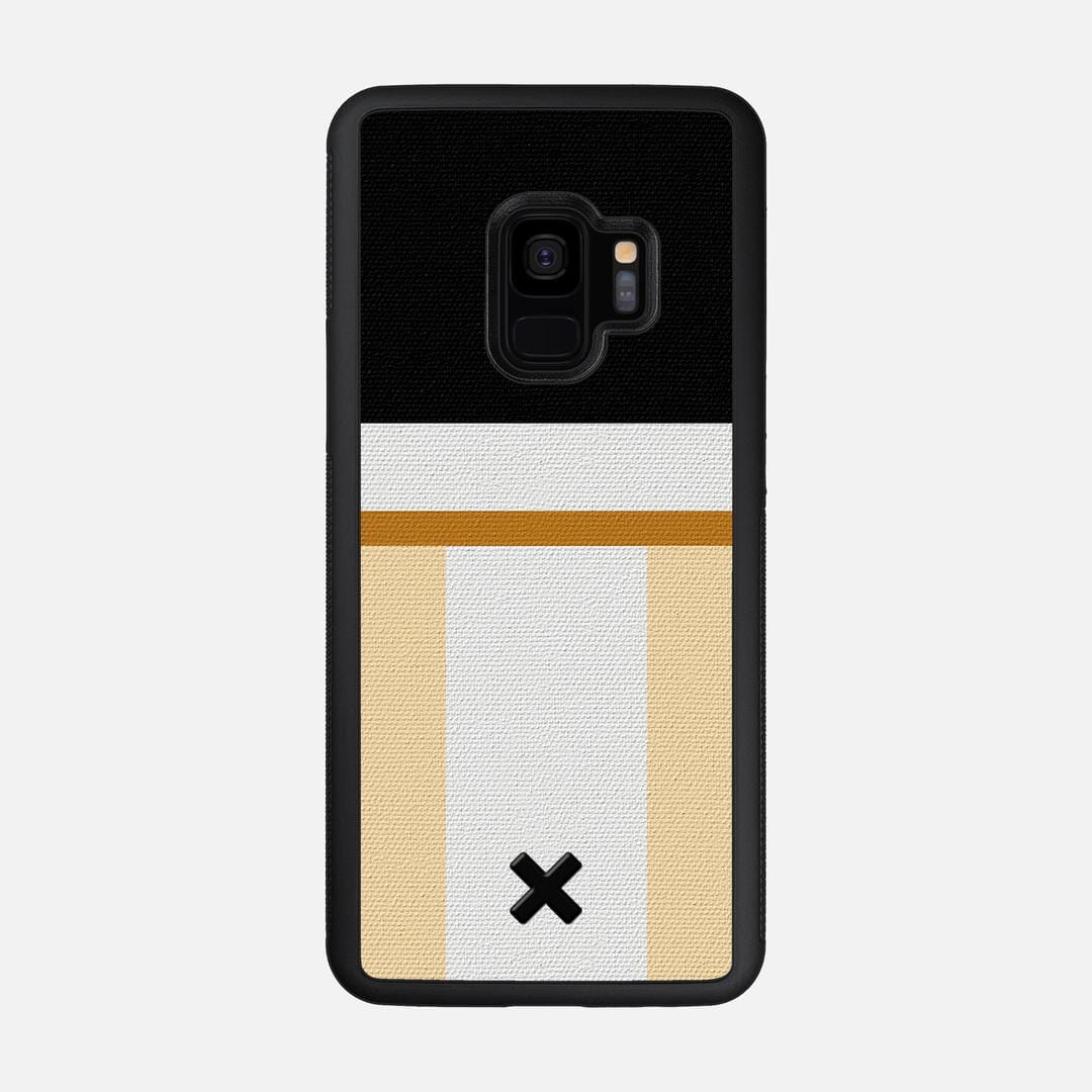 Isle Case for the Samsung Galaxy S9 featuring a UV Printed Cotton Canvas backer with the Keyway X Mark#Phone Model_Galaxy S9