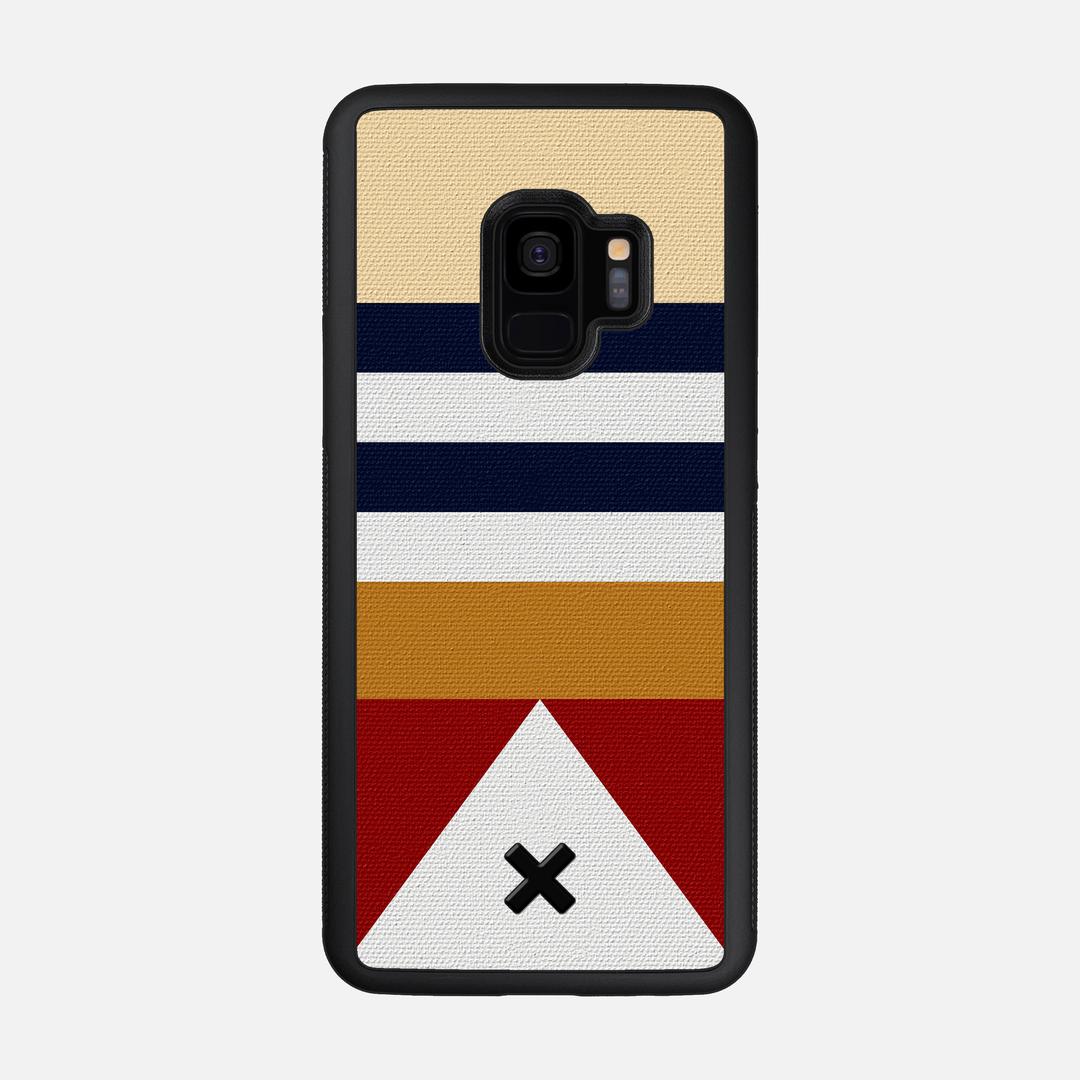Lodge Case for the Samsung Galaxy S9 featuring a UV Printed Cotton Canvas backer with the Keyway X Mark#Phone Model_Galaxy S9