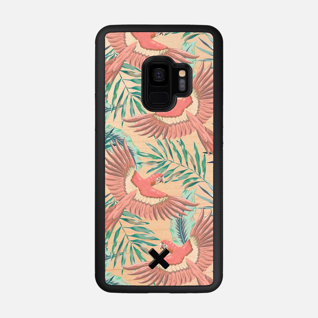 Paradise Case for the Samsung Galaxy S9 featuring a UV Printed Maple Wood backer with the Keyway X Mark#Phone Model_Galaxy S9