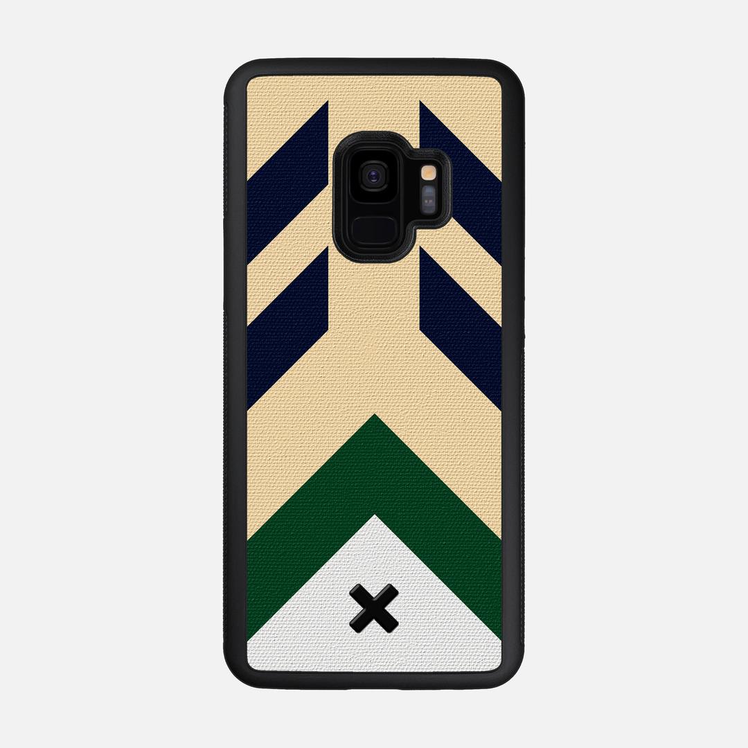 Passage Case for the Samsung Galaxy S9 featuring a UV Printed Cotton Canvas backer with the Keyway X Mark#Phone Model_Galaxy S9