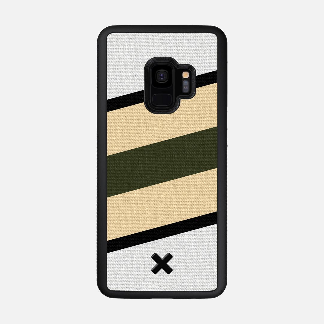 Ridge Case for the Samsung Galaxy S9 featuring a UV Printed Cotton Canvas backer with the Keyway X Mark#Phone Model_Galaxy S9