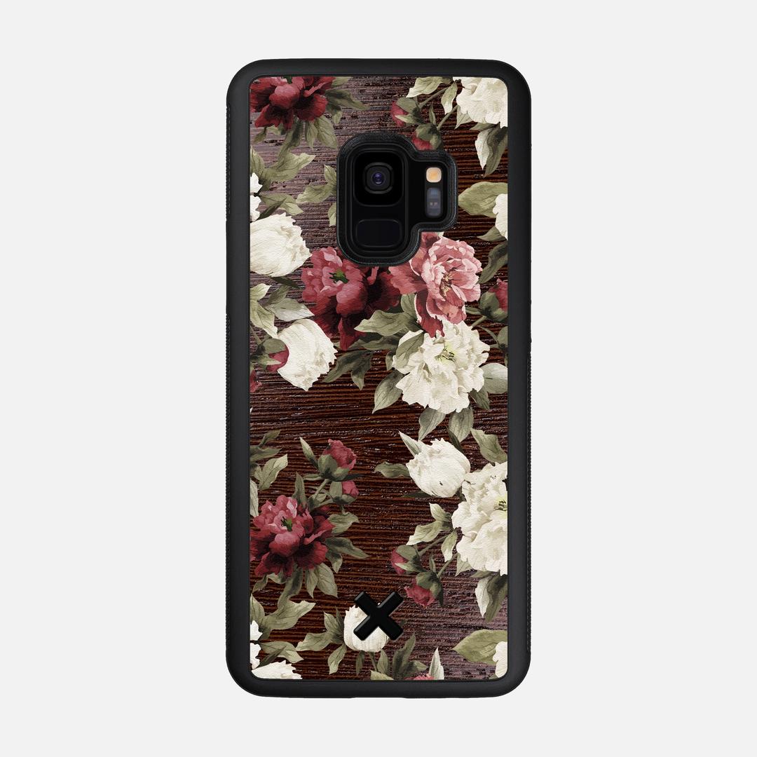 Rose Case for the Samsung Galaxy S9 featuring a UV Printed Wenge Wood backer with the Keyway X Mark#Phone Model_Galaxy S9