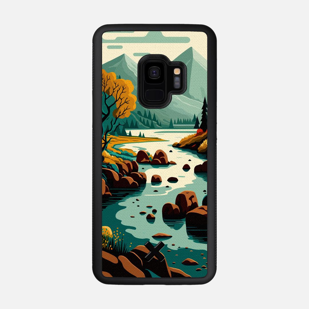 Sanctuary Case for the Samsung Galaxy S9 featuring a UV Printed Cotton Canvas backer with the Keyway X Mark#Phone Model_Galaxy S9