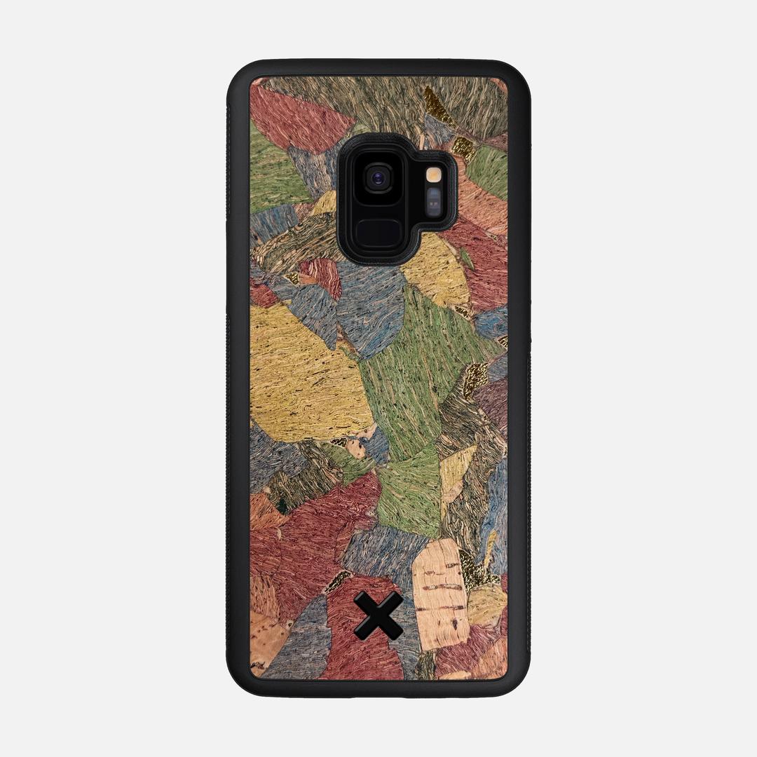 Terrazzo Cork Case for the Samsung Galaxy S9 featuring a Genuine Cork backer with the Keyway X Mark#Phone Model_Galaxy S9