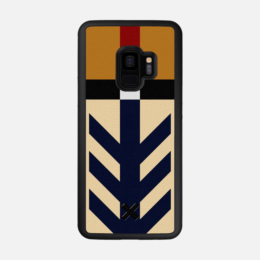 Trail Case for the Samsung Galaxy S9 featuring a UV Printed Cotton Canvas backer with the Keyway X Mark#Phone Model_Galaxy S9