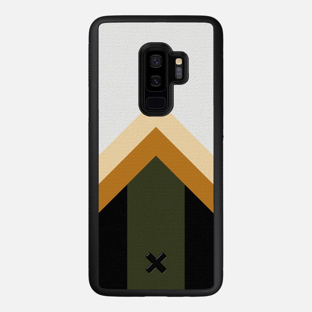 Ascent Case for the Samsung Galaxy S9 Plus featuring a UV Printed Cotton Canvas backer with the Keyway X Mark#Phone Model_Galaxy S9 Plus