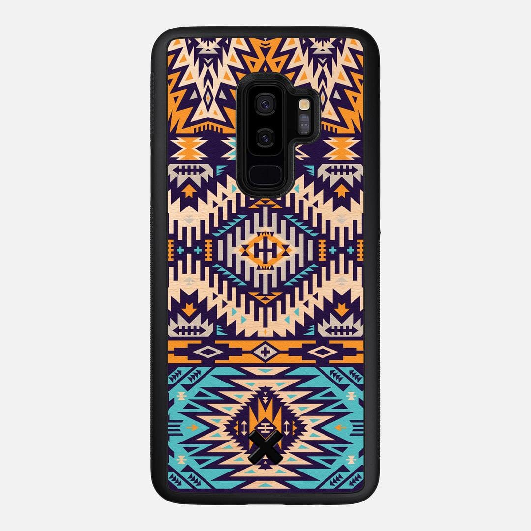 Aztec Case for the Samsung Galaxy S9 Plus featuring a UV Printed Maple Wood backer with the Keyway X Mark#Phone Model_Galaxy S9 Plus
