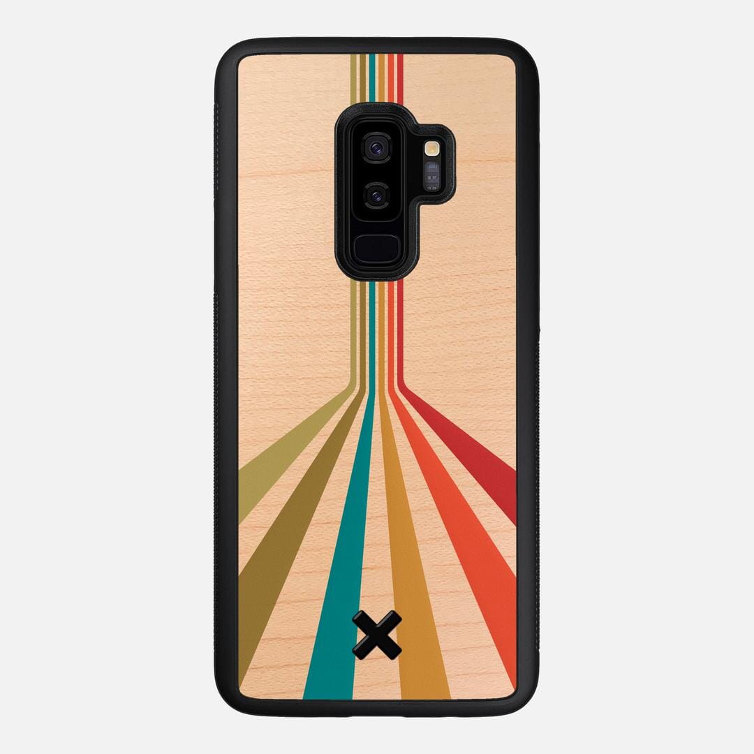 Beam Case for the Samsung Galaxy S9 Plus featuring a UV Printed Maple Wood backer with the Keyway X Mark#Phone Model_Galaxy S9 Plus