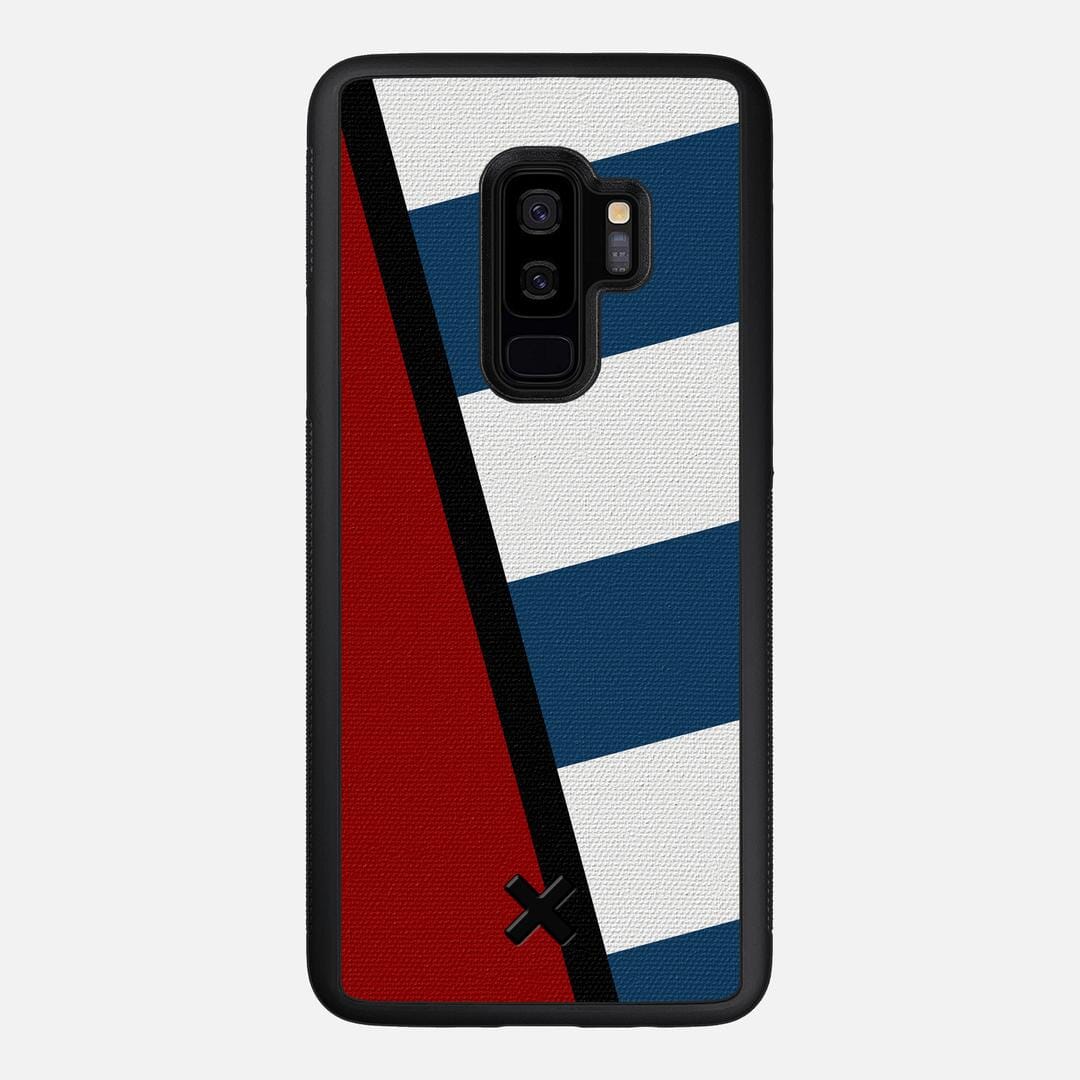 Bluff Case for the Samsung Galaxy S9 Plus featuring a UV Printed Cotton Canvas backer with the Keyway X Mark#Phone Model_Galaxy S9 Plus